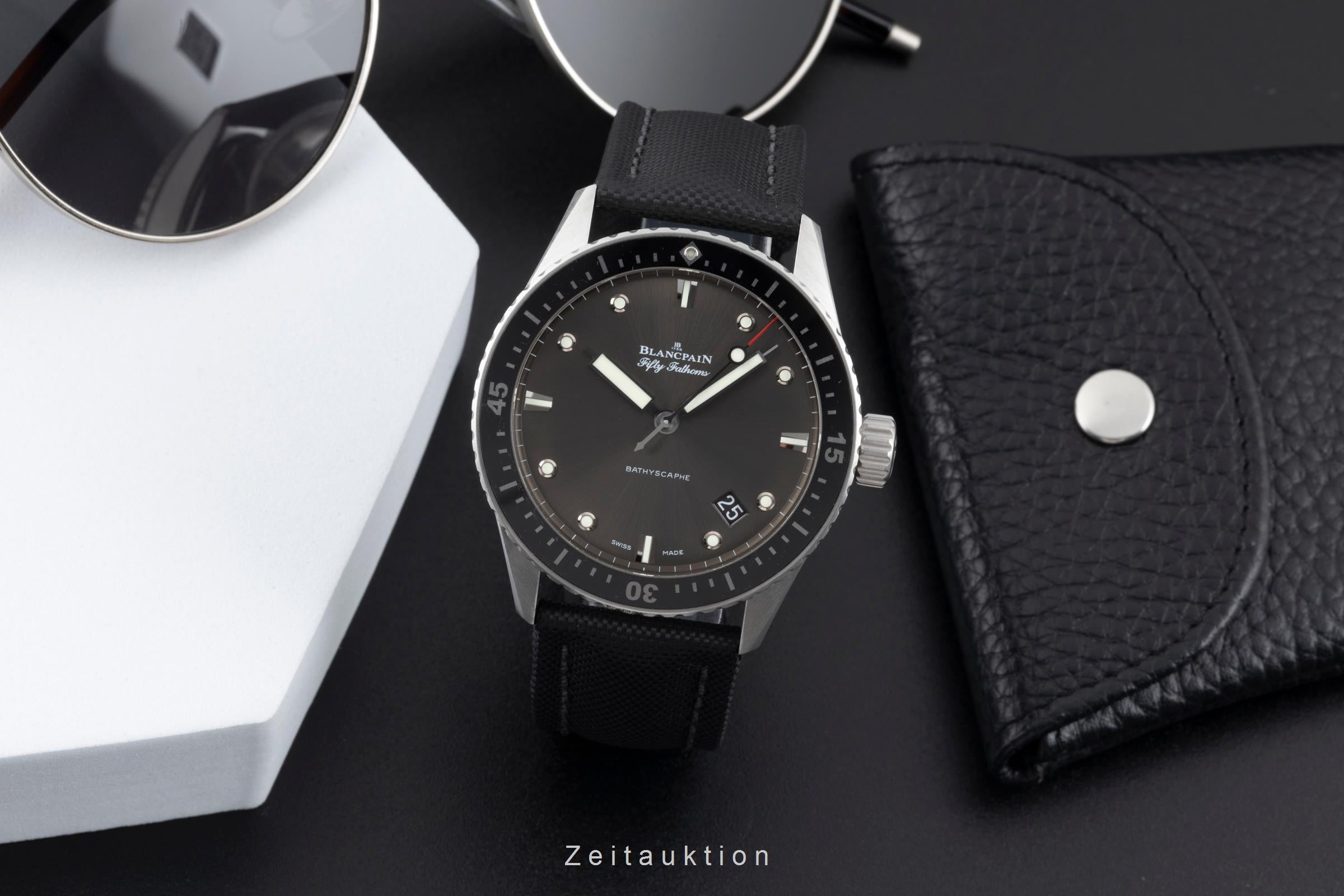 Blancpain Fifty Fathoms Bathyscaphe Stahl Ref. 5000 1110 B52A  NP: 12050 € [2506660]