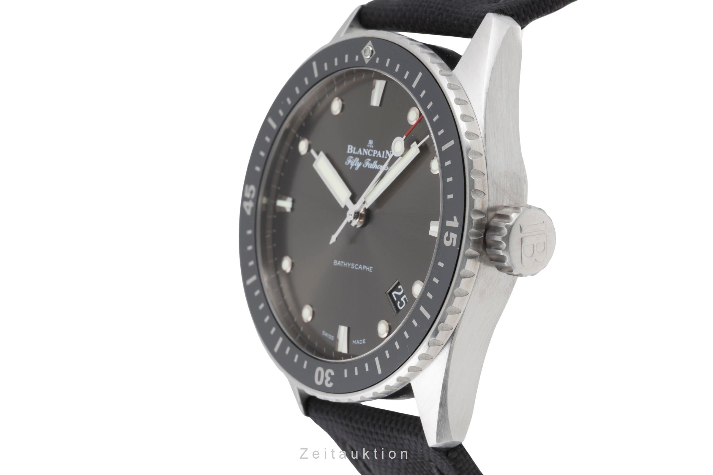 Blancpain Fifty Fathoms Bathyscaphe Stahl Ref. 5000 1110 B52A  NP: 12050 € [2506660]