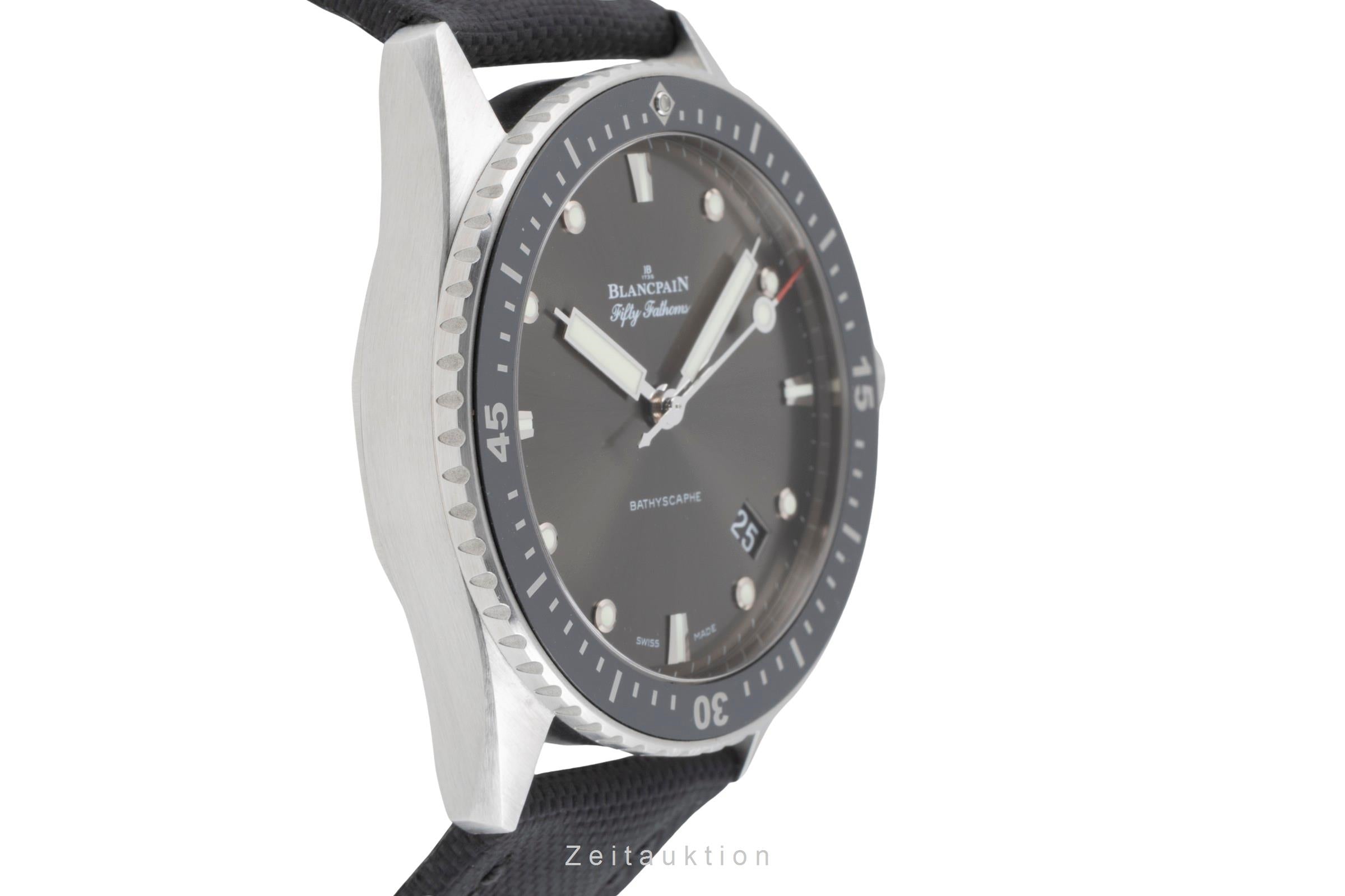 Blancpain Fifty Fathoms Bathyscaphe Stahl Ref. 5000 1110 B52A  NP: 12050 € [2506660]