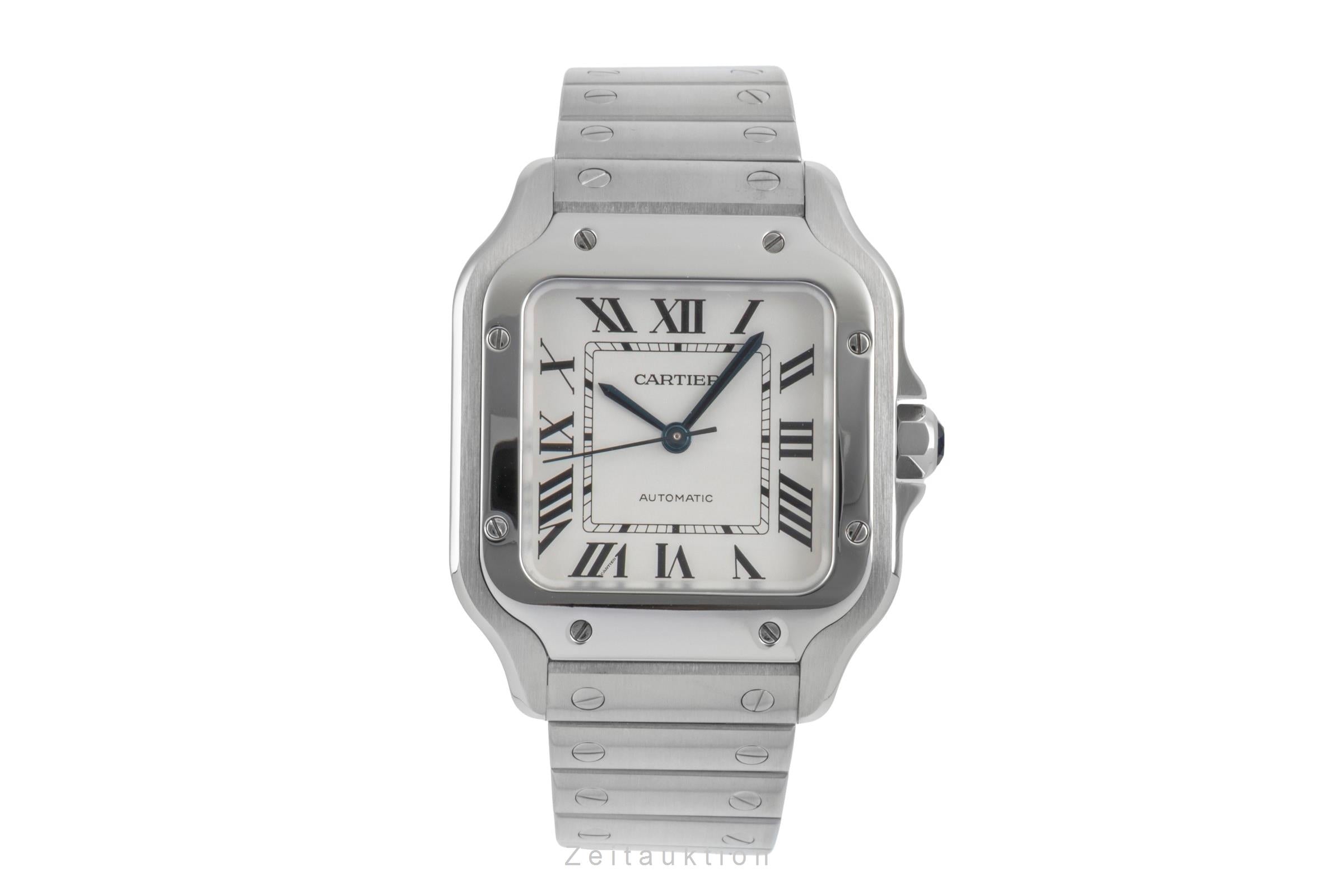 Cartier Santos steel automatic men's watch WSSA0010 LP: 8850EUR  [2506665]