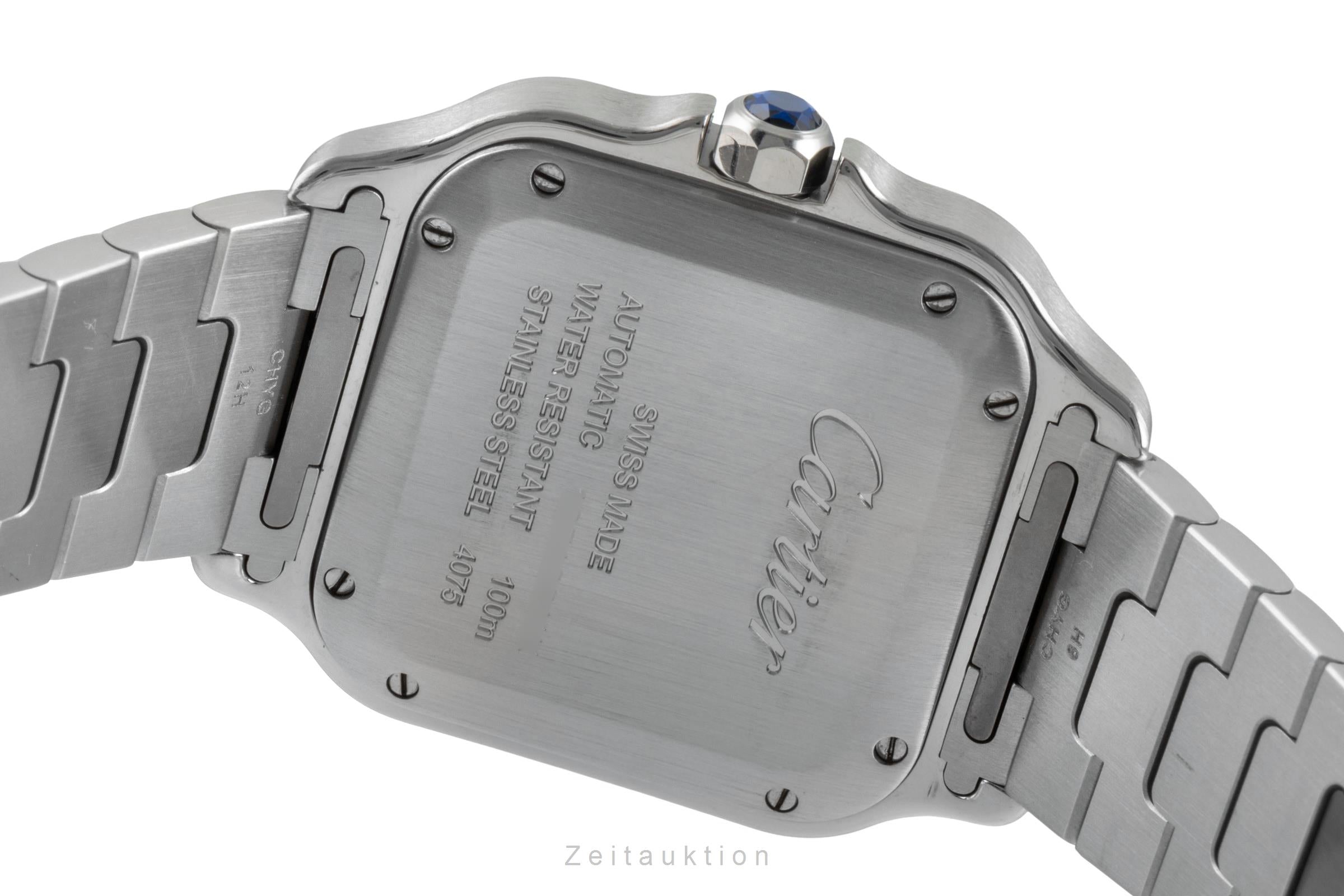Cartier Santos steel automatic men's watch WSSA0010 LP: 8850EUR  [2506665]
