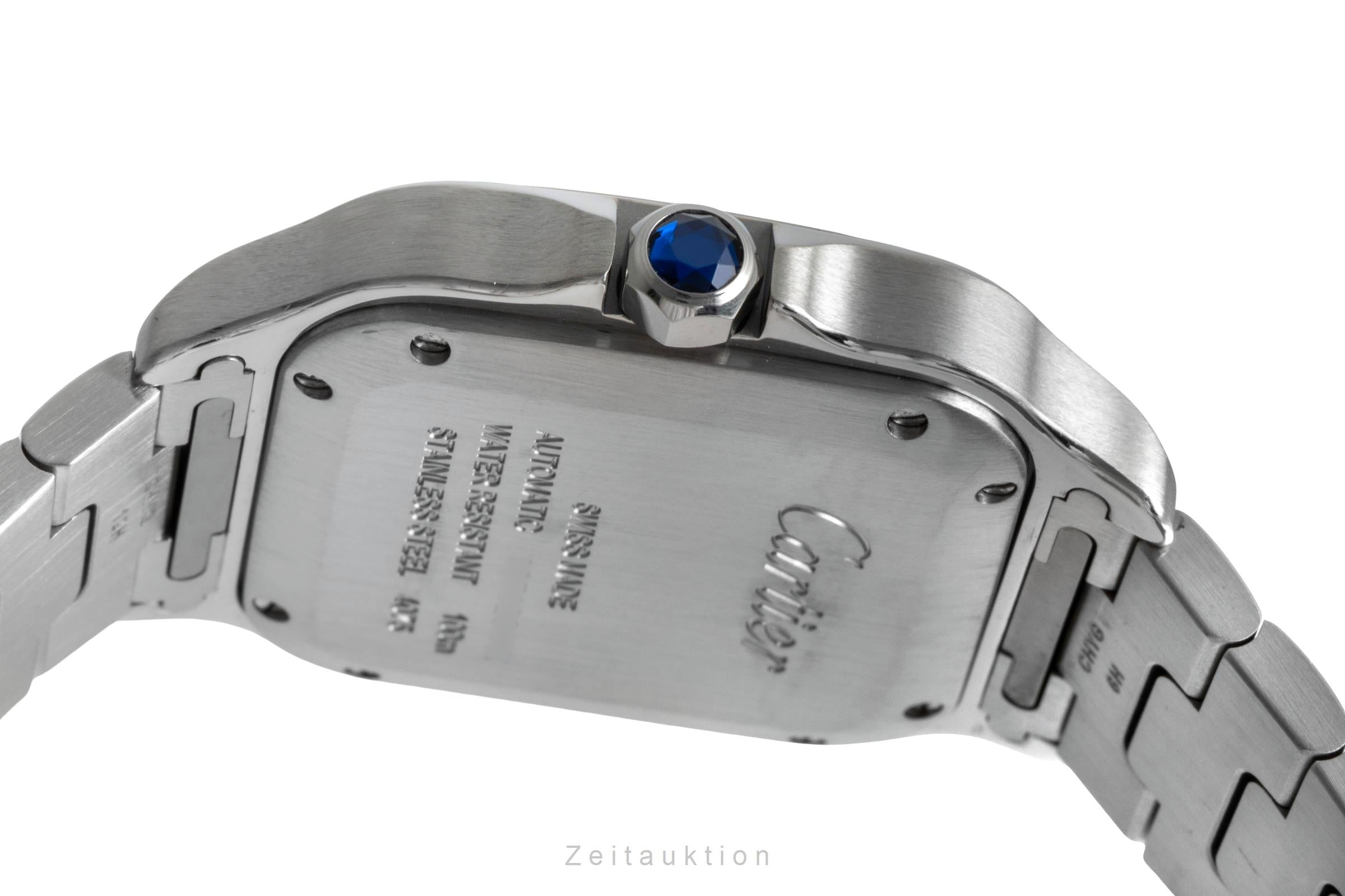 Cartier Santos steel automatic men's watch WSSA0010 LP: 8850EUR  [2506665]