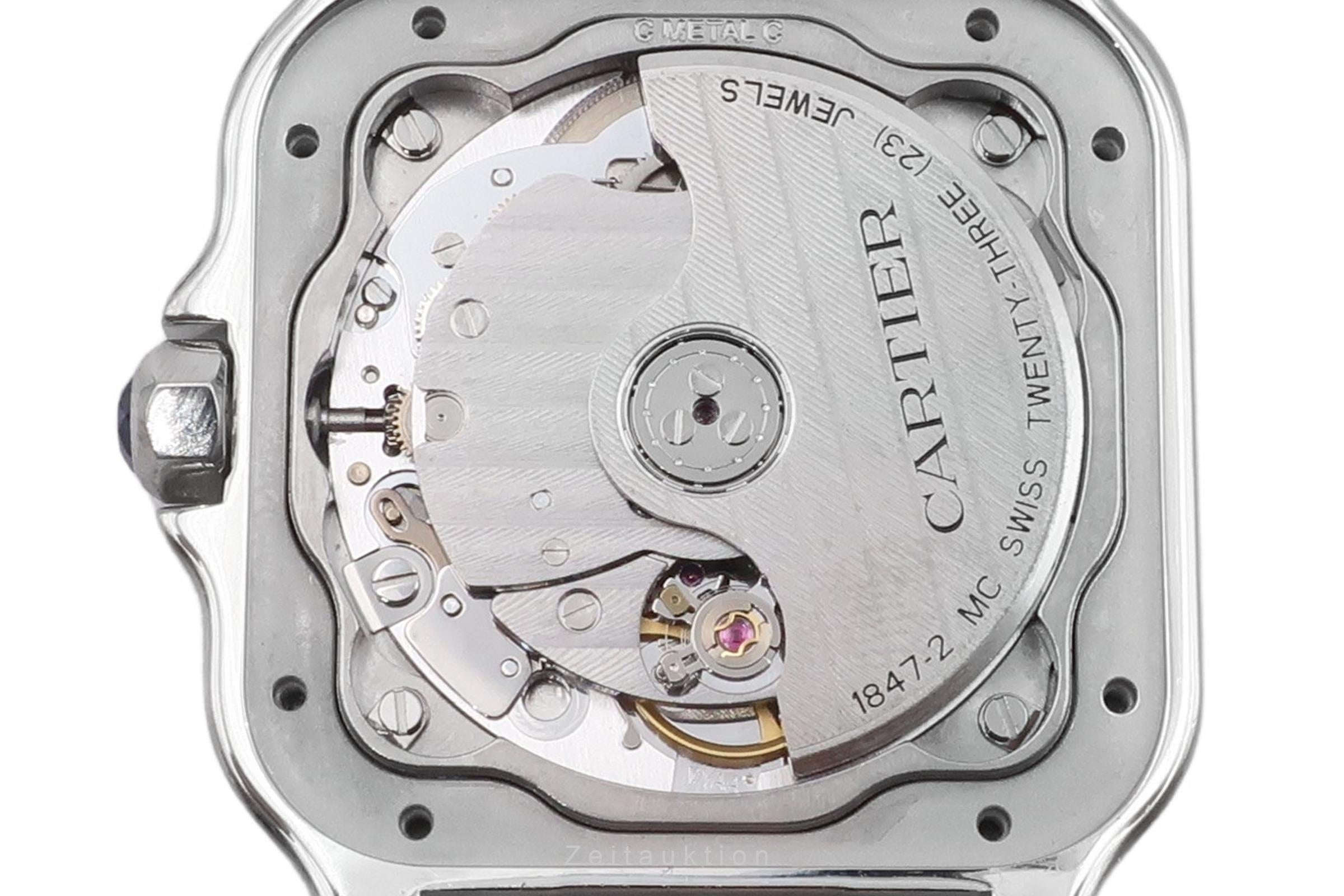 Cartier Santos steel automatic men's watch WSSA0010 LP: 8850EUR  [2506665]