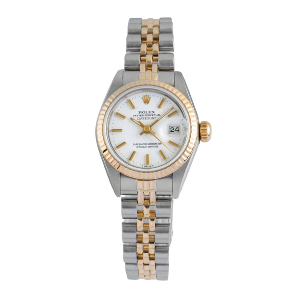 Rolex Lady-Datejust Stahl / Gold  Automatik Damenuhr Ref 69173 Vintage Klassiker [2506677]