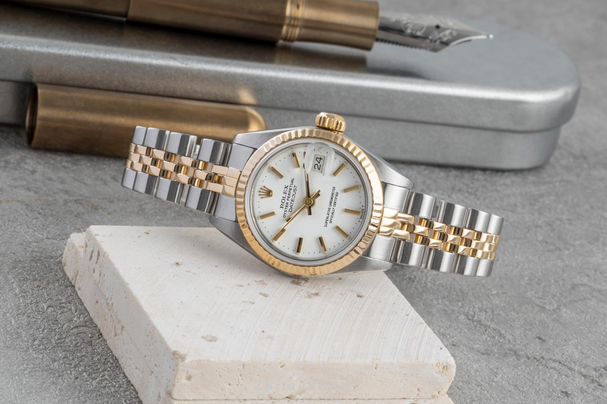 Rolex Lady-Datejust Stahl / Gold  Automatik Damenuhr Ref 69173 Vintage Klassiker [2506677]