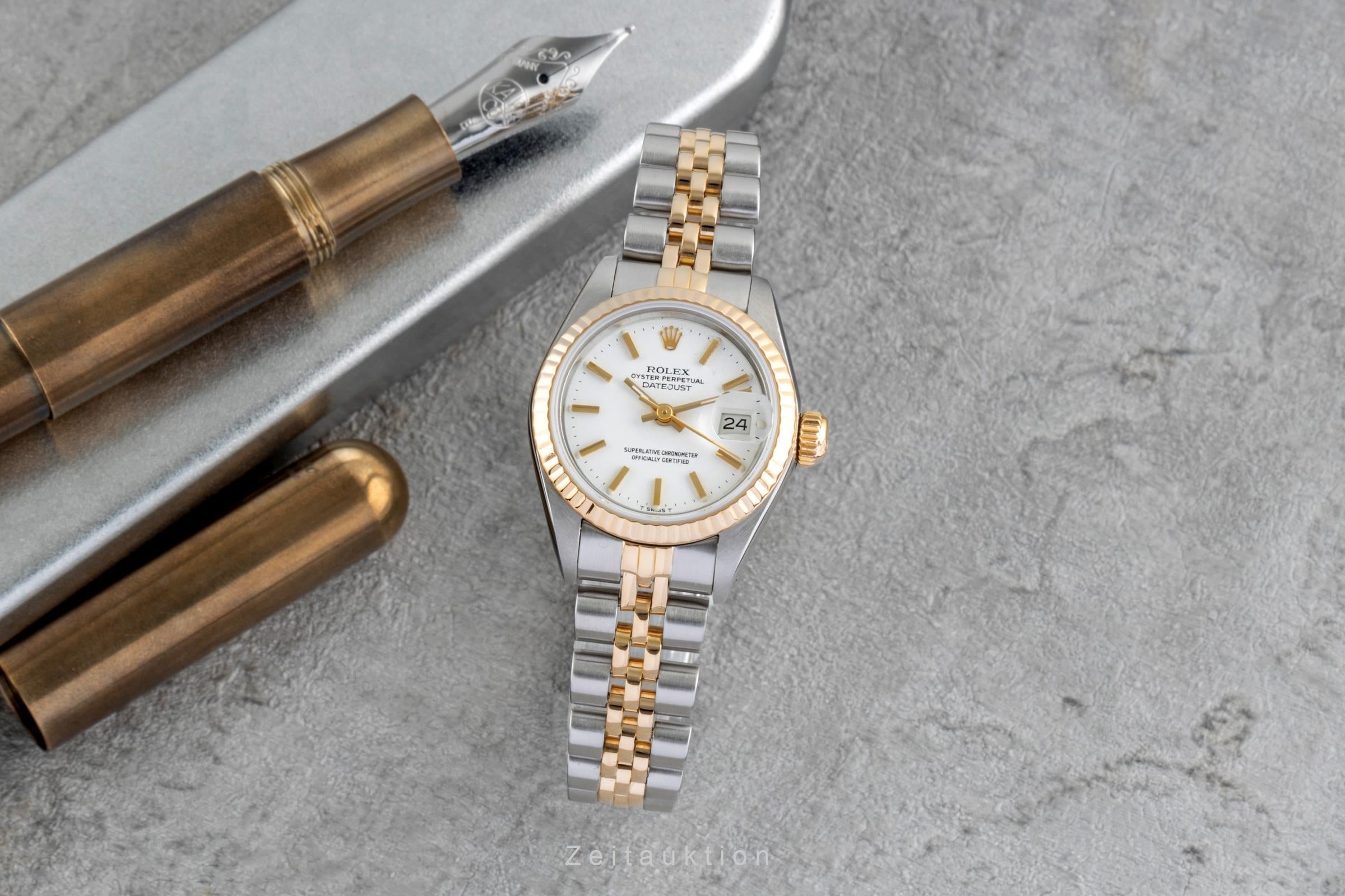 Rolex Lady-Datejust Stahl / Gold  Automatik Damenuhr Ref 69173 Vintage Klassiker [2506677]