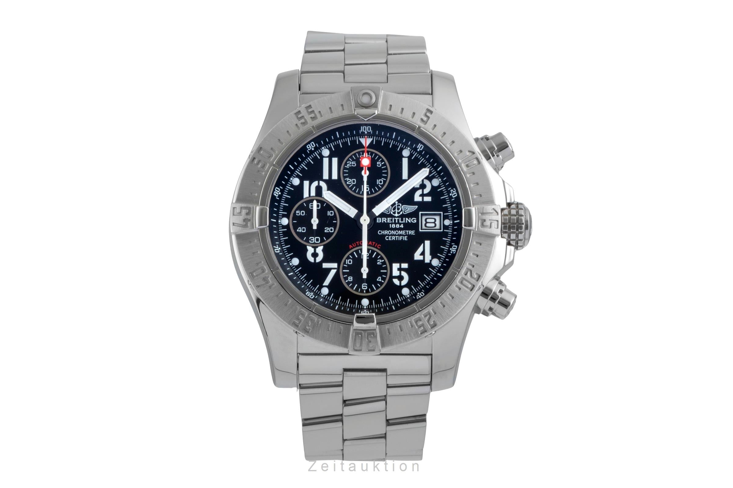 Breitling Avenger chronograph steel automatic men's watch A13380  [2506679]