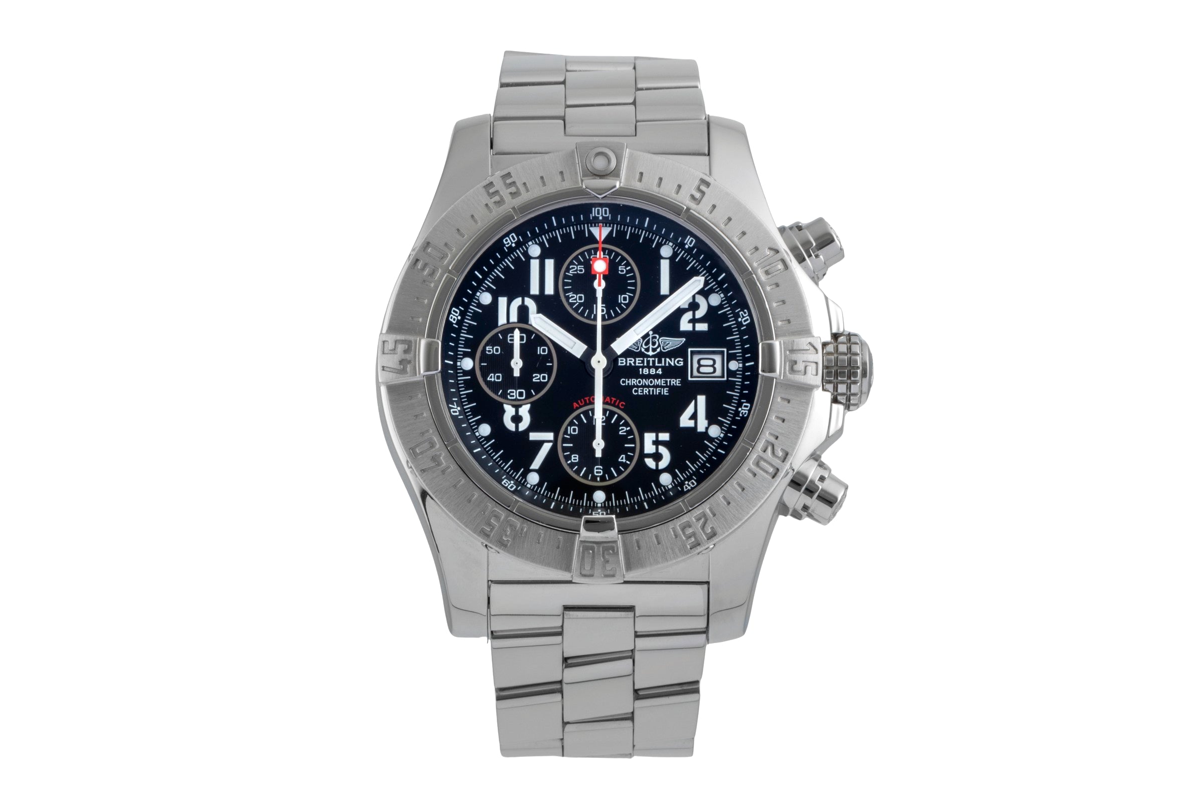 Breitling Avenger cronografo acciaio automatismo orologio da uomo A13380  [2506679]