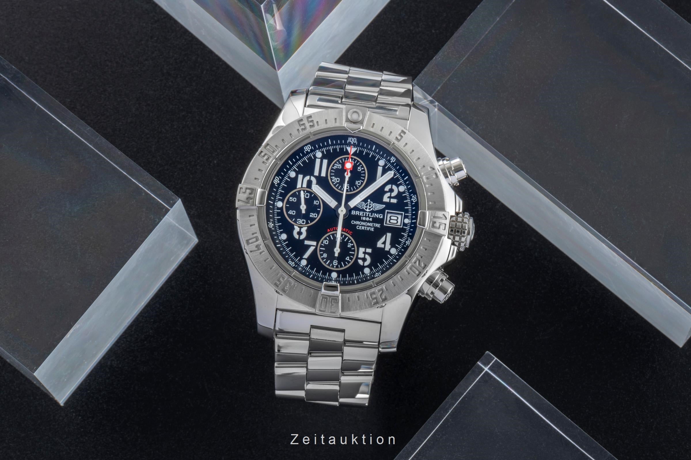 Breitling Avenger chronograph steel automatic men's watch A13380  [2506679]