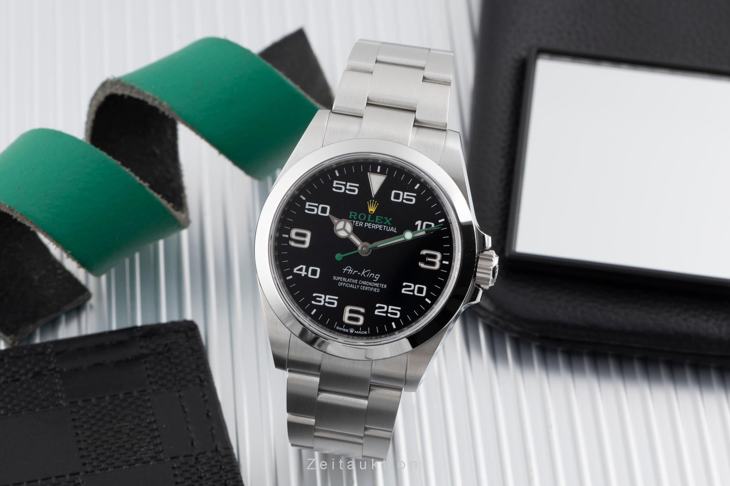 Rolex Air King acier automatique montre pour hommes 126900  [2506680]