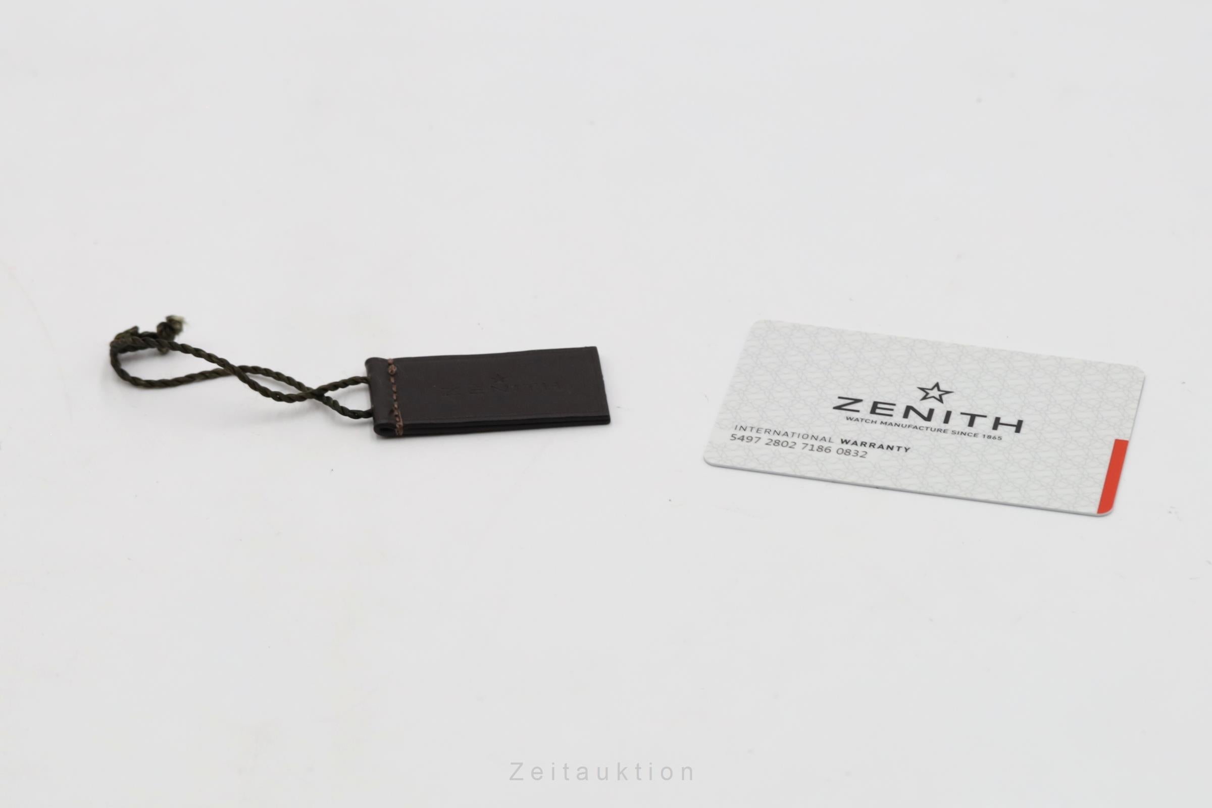 Zenith El Primero Rattrapante Chronograph Stahl Ref 03.2050.4026/91.C714 Papiere [2506681]