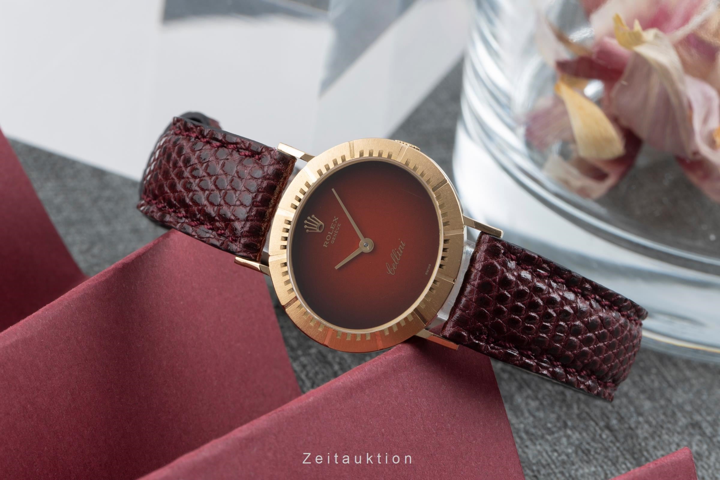 Rolex Cellini 18 ct gold manual winding women's watch 4081 Vintage  [2506684]