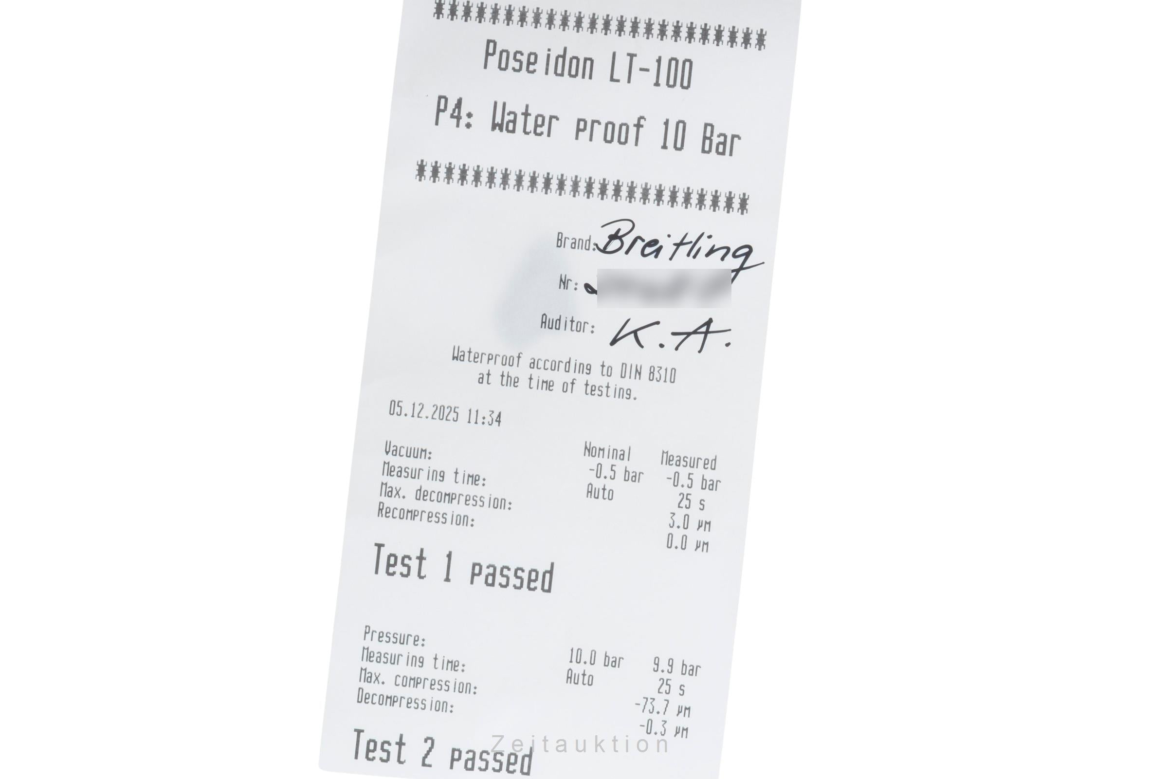 Breitling Colt Chronograph Black Dial Edelstahl Herrenuhr Ref. A53035 Klassiker [2506686]