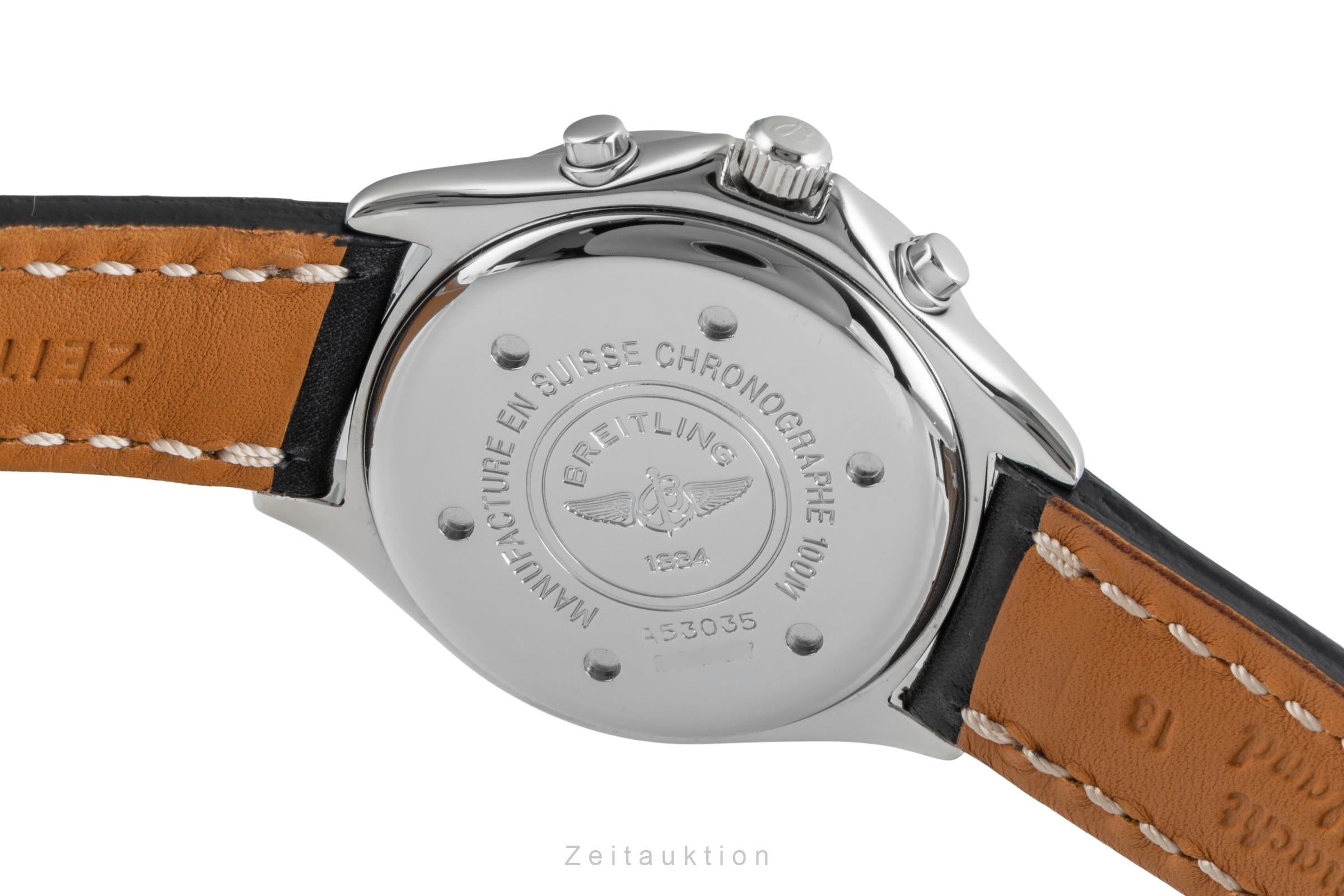 Breitling Colt Chronograph Black Dial Edelstahl Herrenuhr Ref. A53035 Klassiker [2506686]