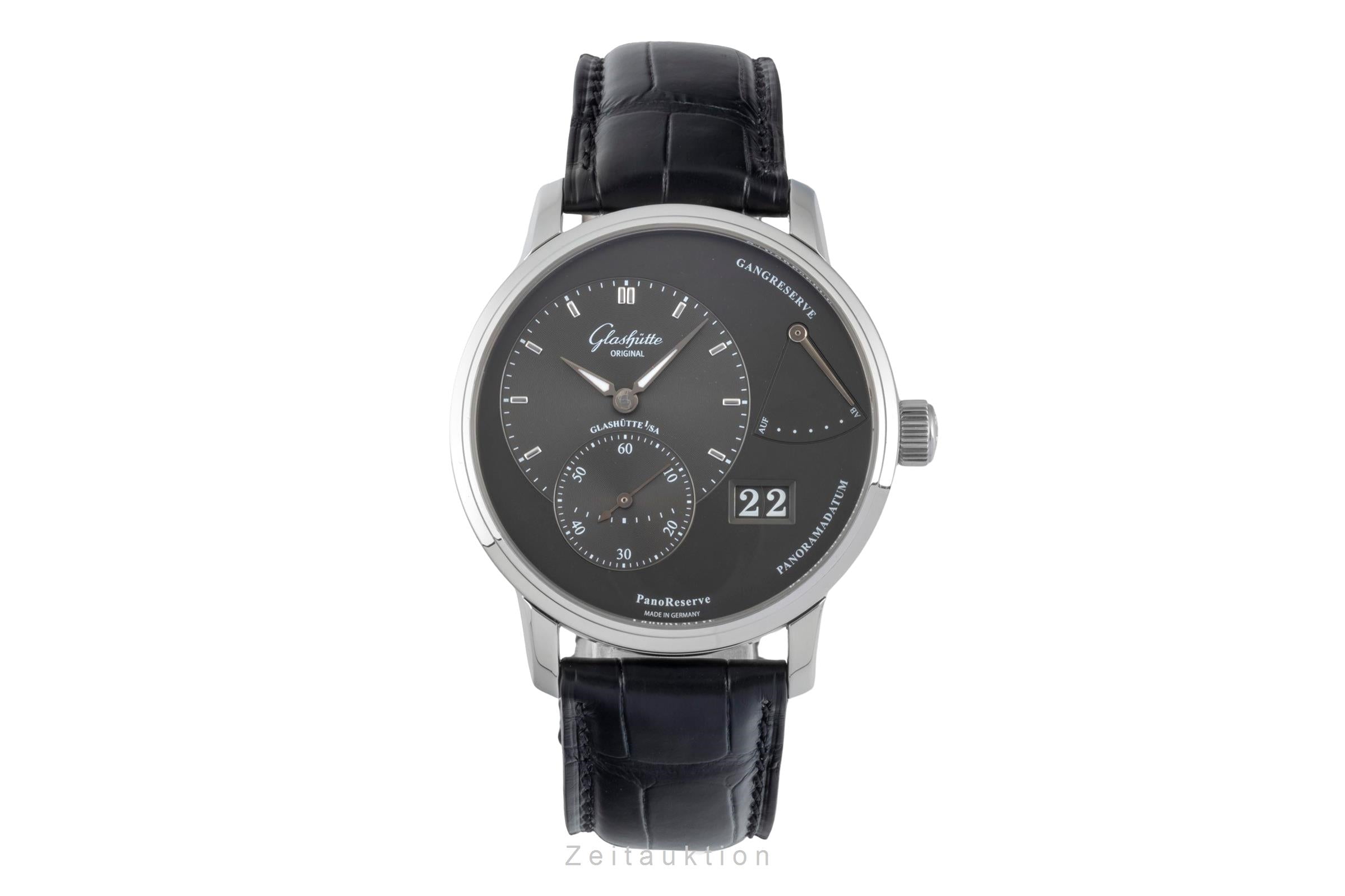 Glashütte Original PanoReserve Handaufzug Ref. 1-65-01-23-12-04 VP: 11800 € [2506687]