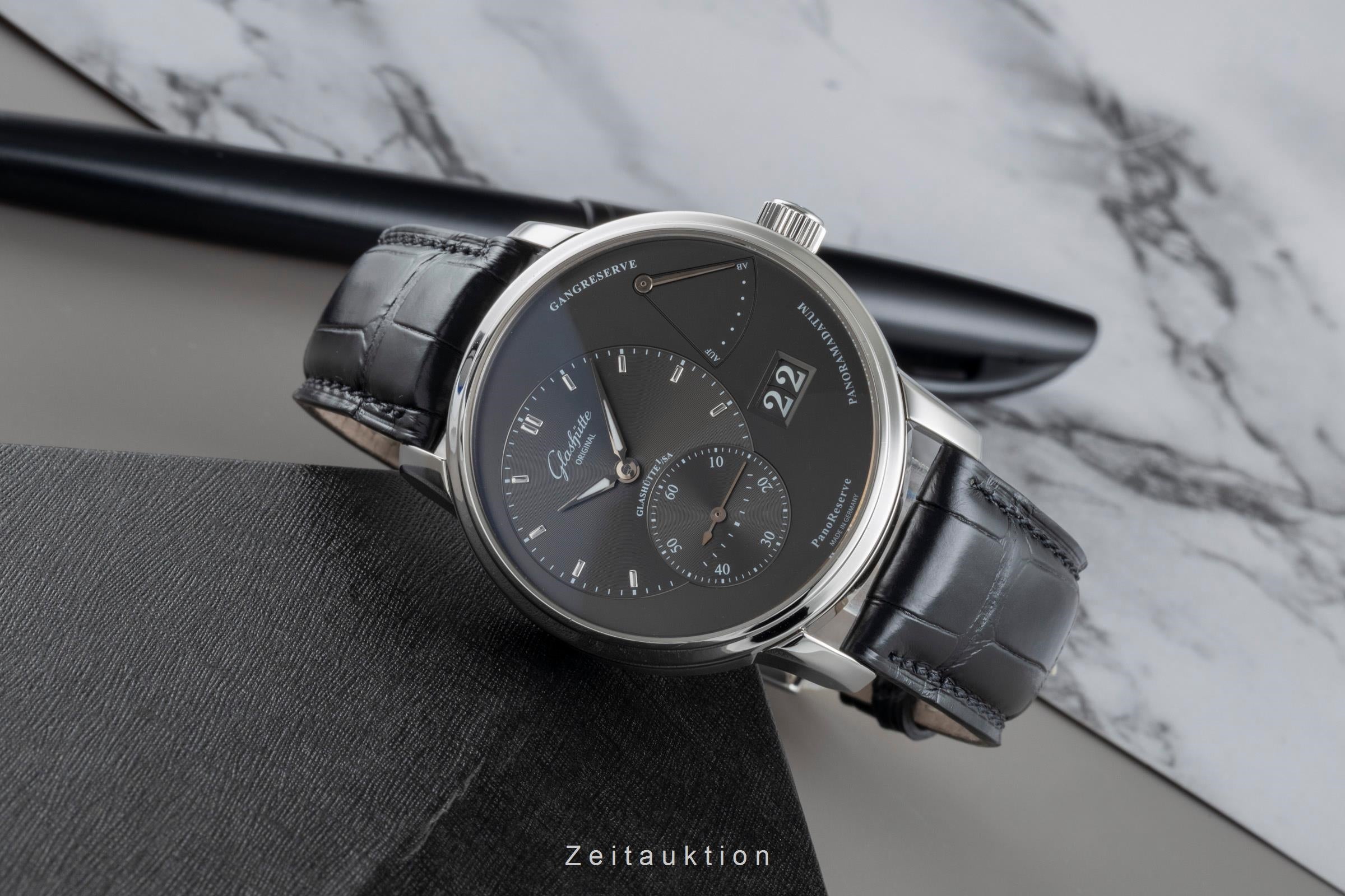 Glashütte Original PanoReserve Handaufzug Ref. 1-65-01-23-12-04 VP: 11800 € [2506687]