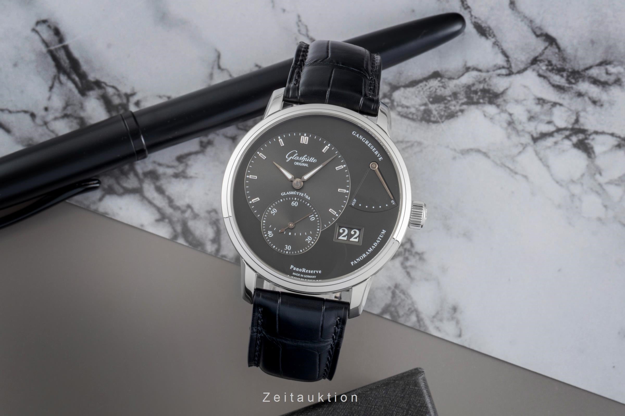 Glashütte Original PanoReserve Handaufzug Ref. 1-65-01-23-12-04 VP: 11800 € [2506687]