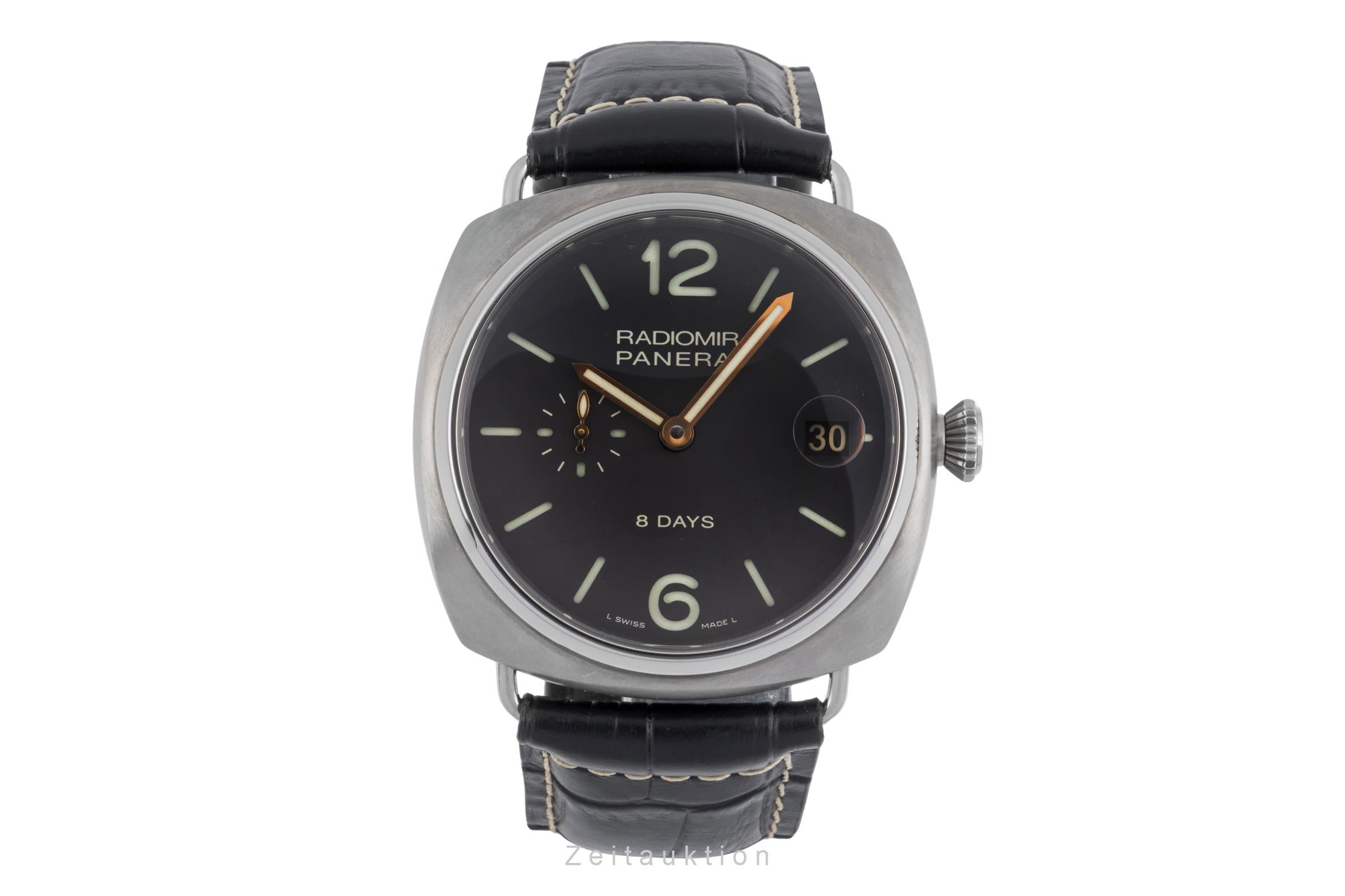Panerai Radiomir titane  à remontage manuel montre pour hommes PAM00346 LP: 9900EUR Limited  [2506691]