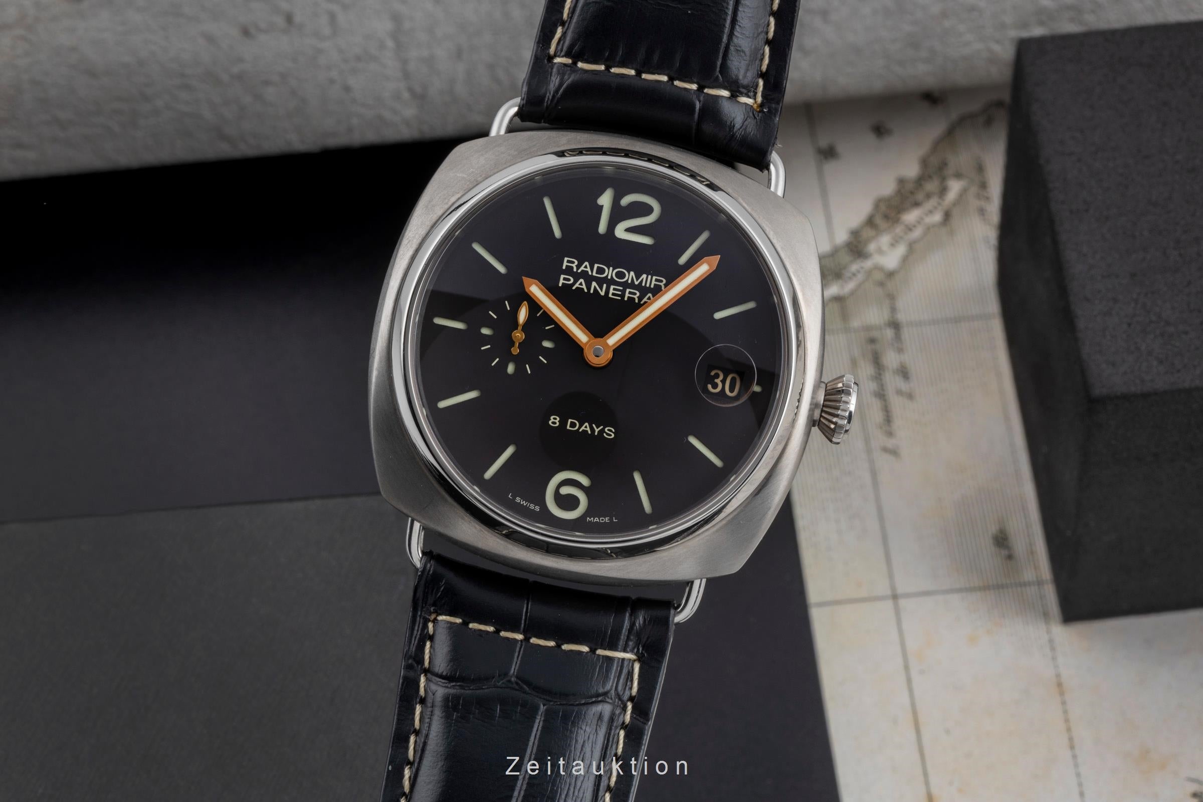 Panerai Radiomir titane  à remontage manuel montre pour hommes PAM00346 LP: 9900EUR Limited  [2506691]