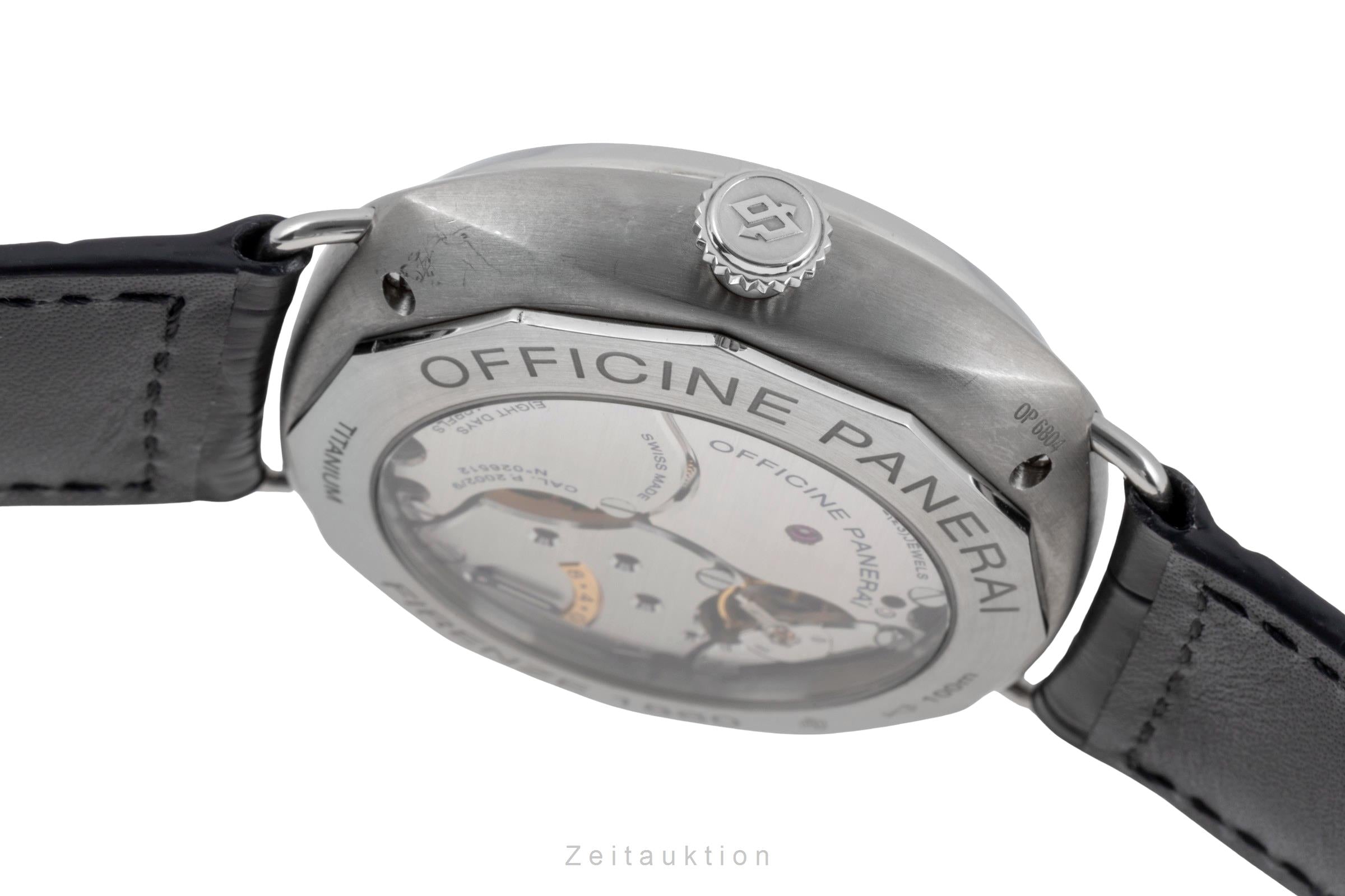 Panerai Radiomir titane  à remontage manuel montre pour hommes PAM00346 LP: 9900EUR Limited  [2506691]