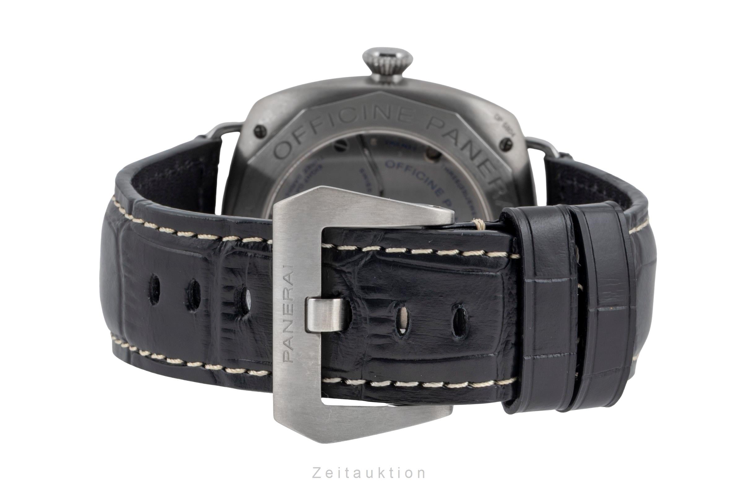 Panerai Radiomir titane  à remontage manuel montre pour hommes PAM00346 LP: 9900EUR Limited  [2506691]