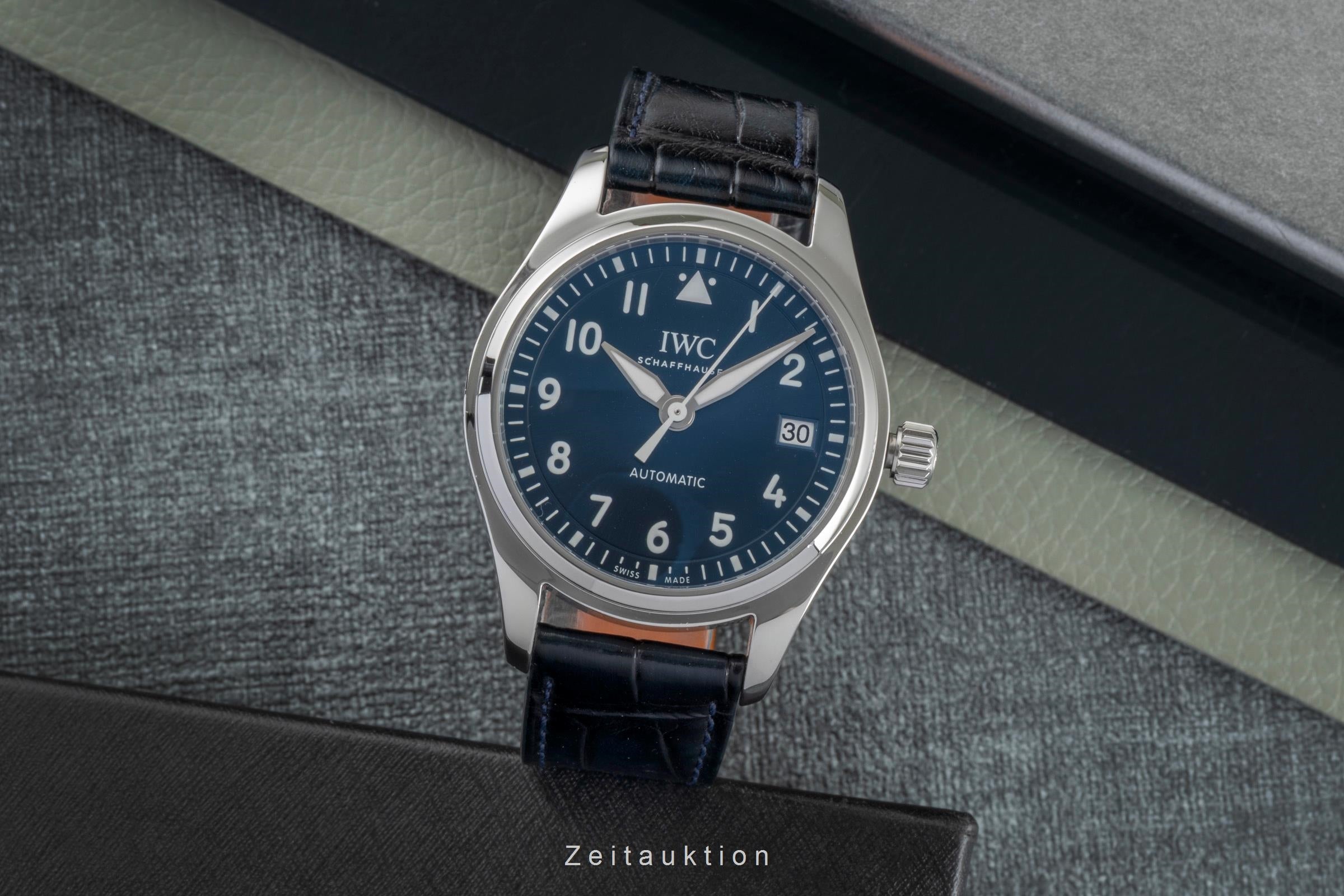 IWC Pilot acier automatique montre pour hommes IW324008 LP: 5000EUR  [2506692]