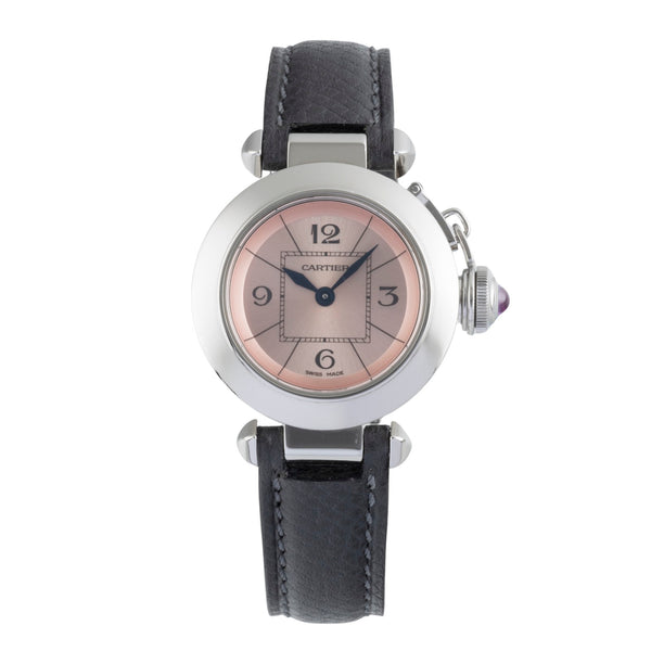 Cartier Miss Pasha acero cuarzo reloj para damas  W3140026  [2506696]