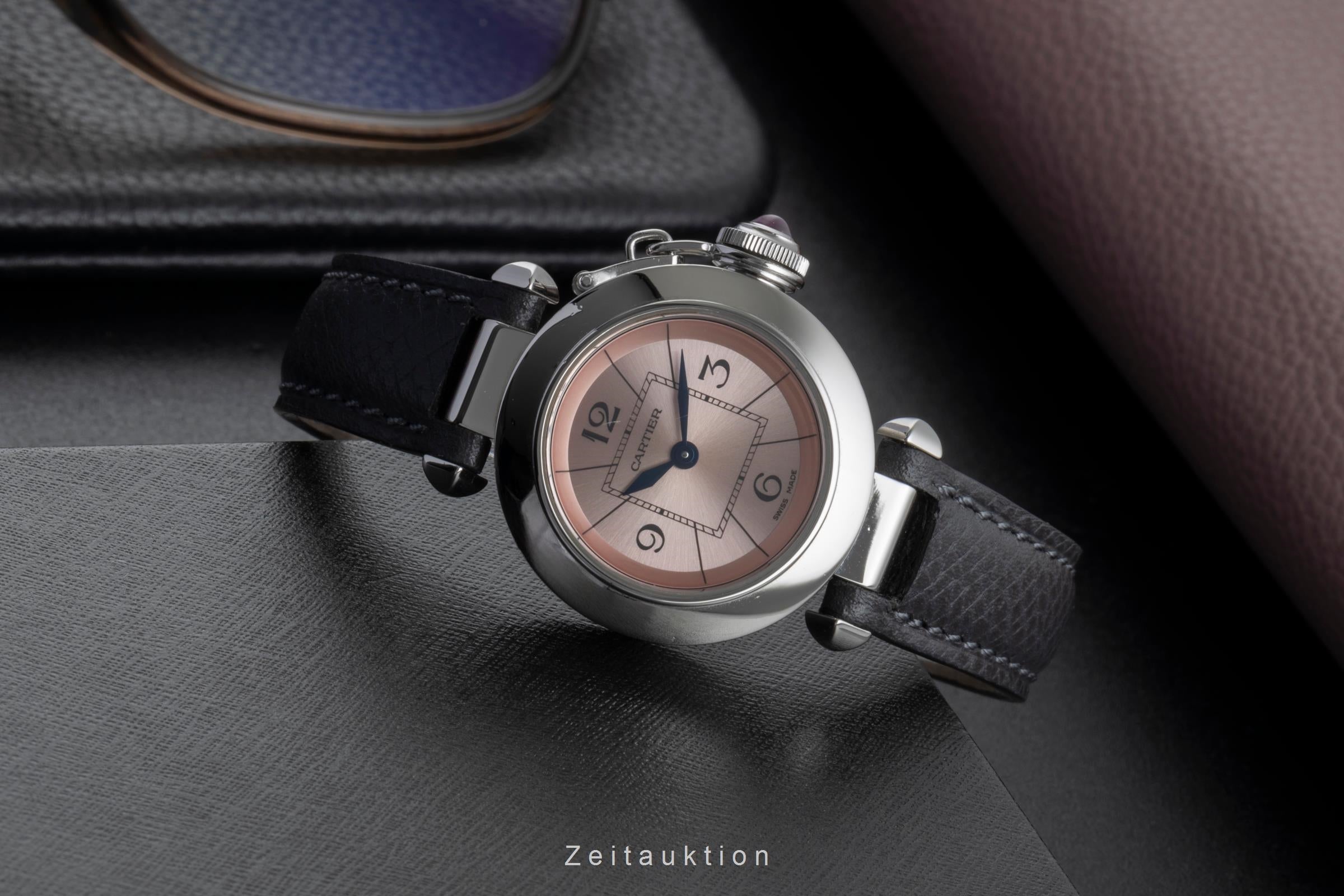 Cartier Miss Pasha acero cuarzo reloj para damas  W3140026  [2506696]