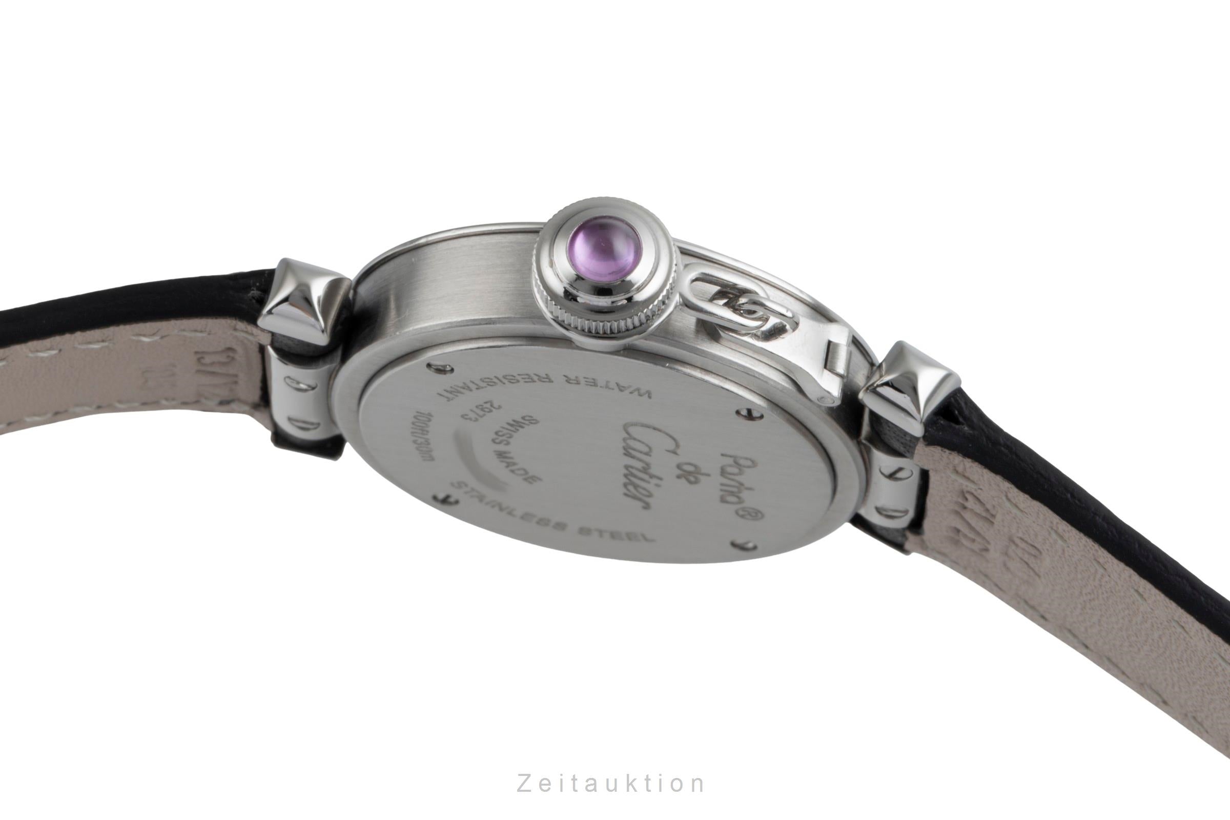 Cartier Miss Pasha acero cuarzo reloj para damas  W3140026  [2506696]