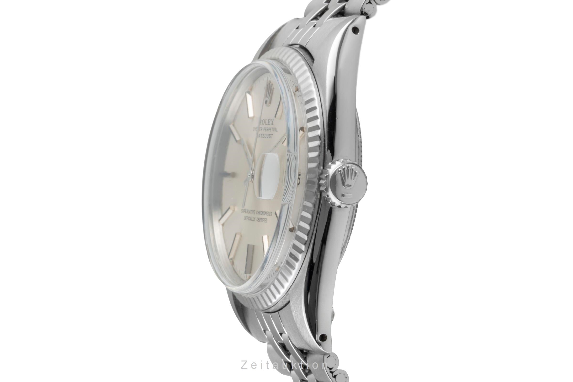 Rolex Datejust steel / white gold automatic men's watch 1601 Vintage  [2506697]