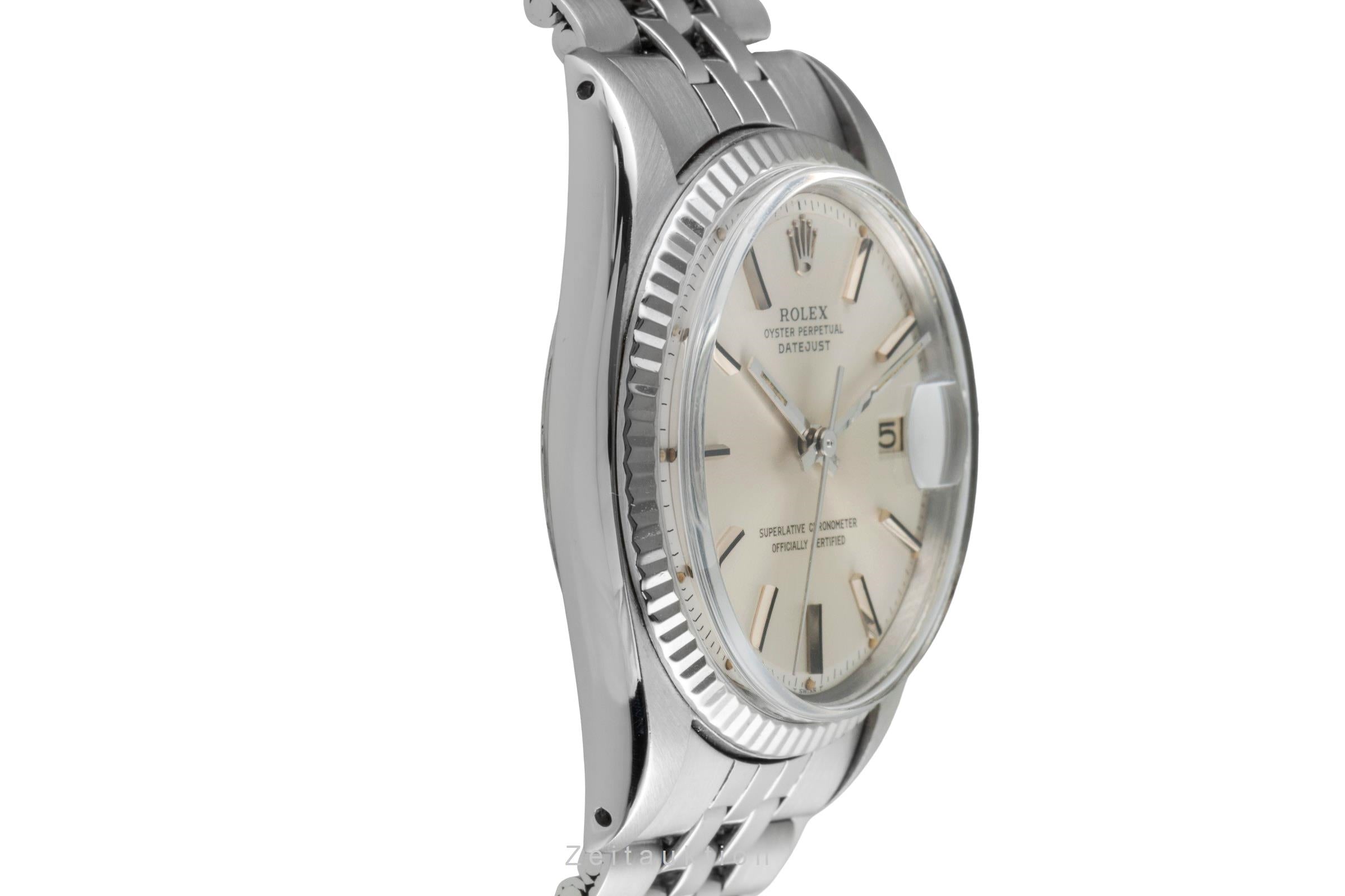 Rolex Datejust steel / white gold automatic men's watch 1601 Vintage  [2506697]