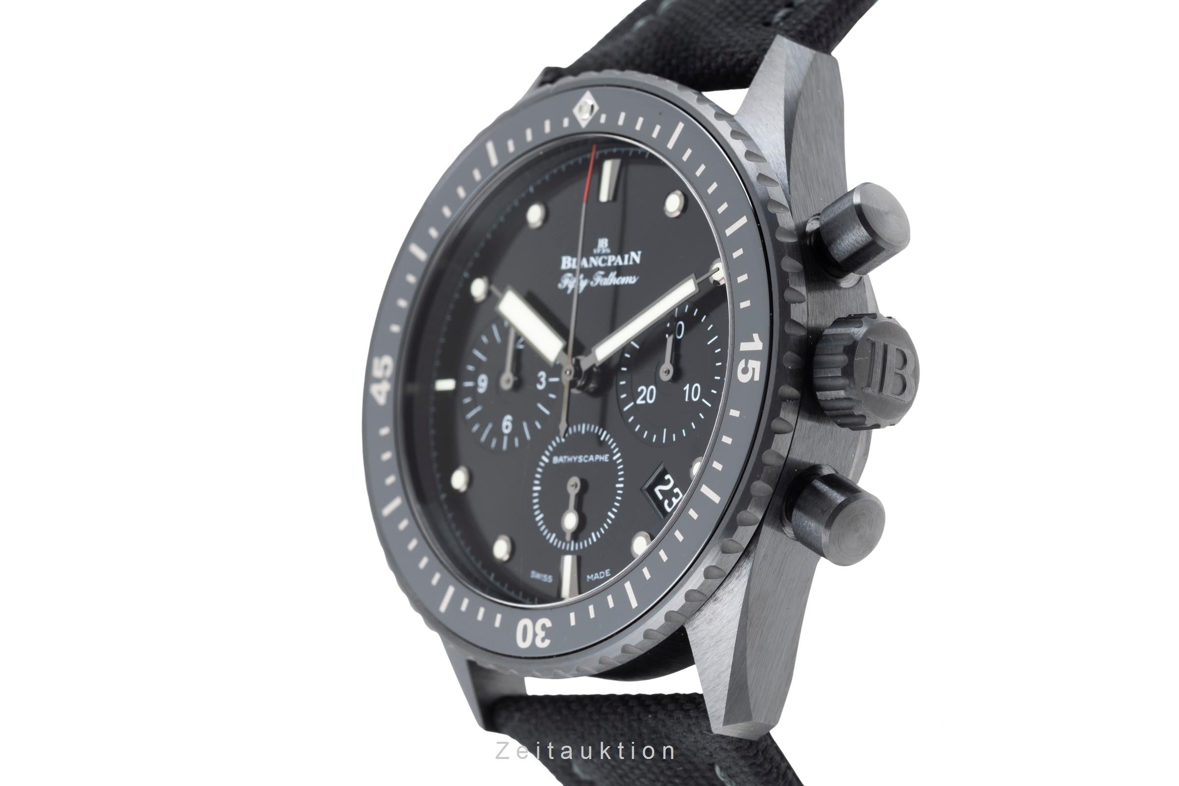 Blancpain Fifty Fathoms chronographe céramique automatique montre pour hommes 5200-0130-B52A	 LP: 19750EUR  [2506698]