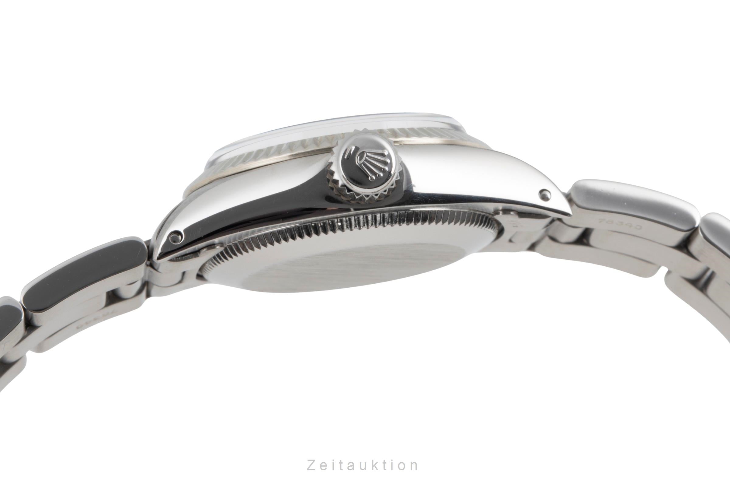 Rolex Oyster Perpetual steel / white gold automatic women's watch 6719 Vintage  [2506700]