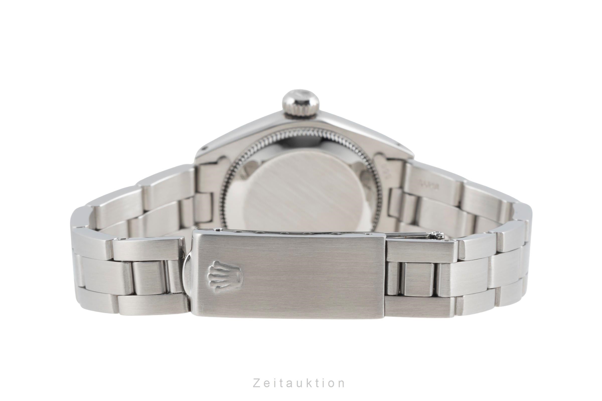 Rolex Oyster Perpetual steel / white gold automatic women's watch 6719 Vintage  [2506700]