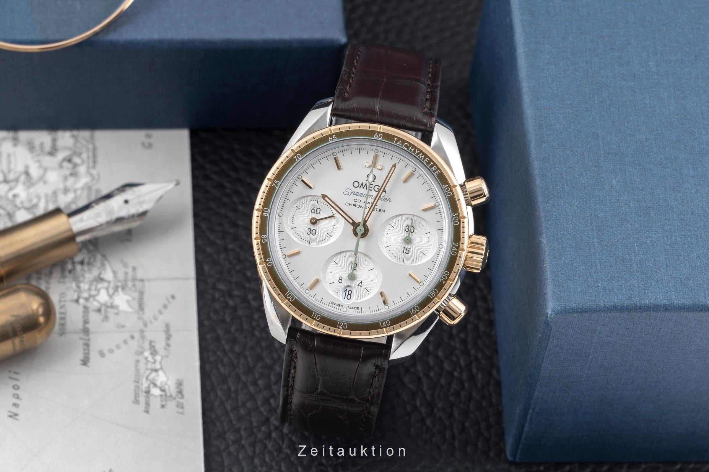 Omega Speedmaster cronografo acciaio / oro automatismo orologio da uomo 324.23.38.50.02.001  [2506702]