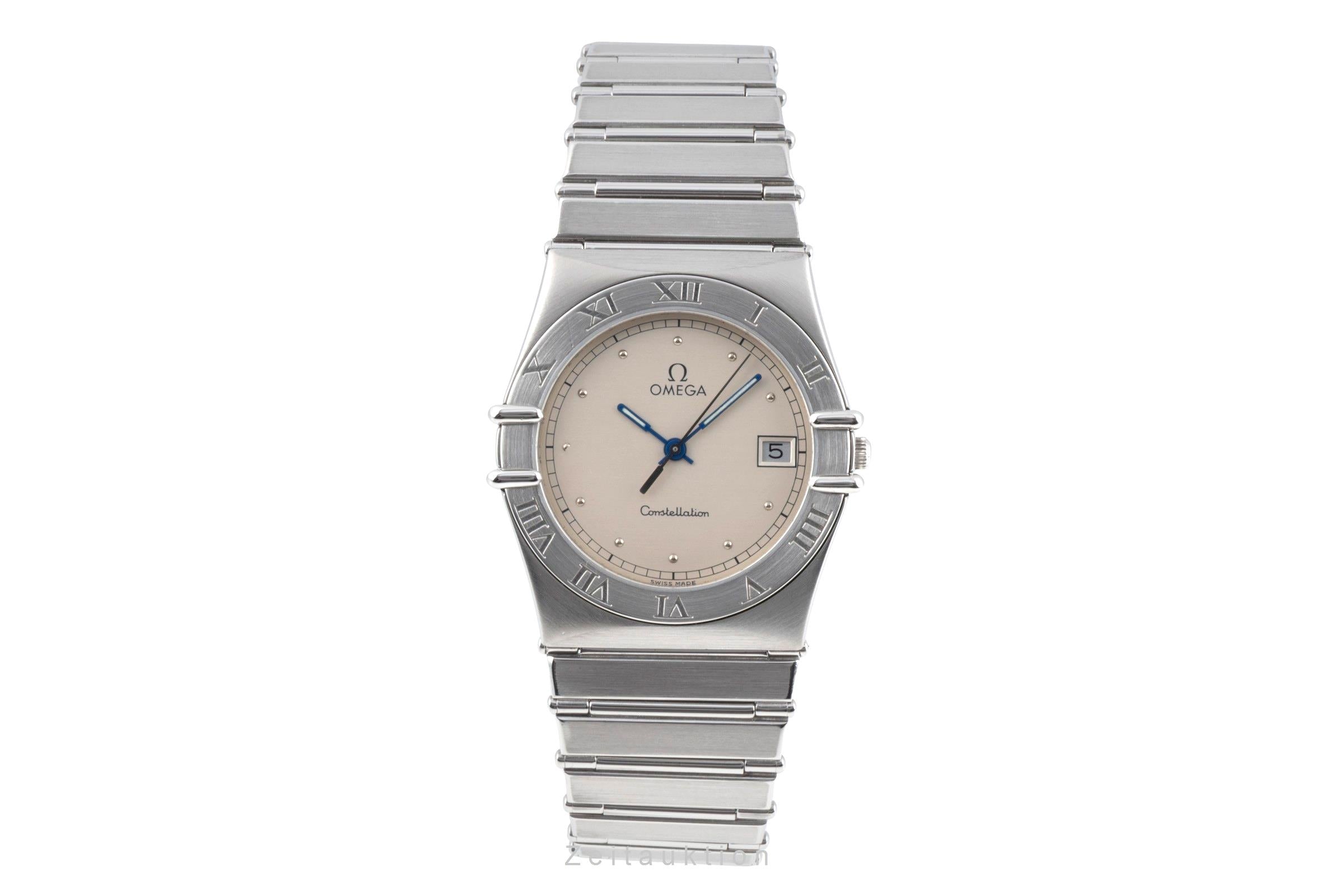 Omega Constellation acero cuarzo reloj para caballeros 396.1076  [2506704]