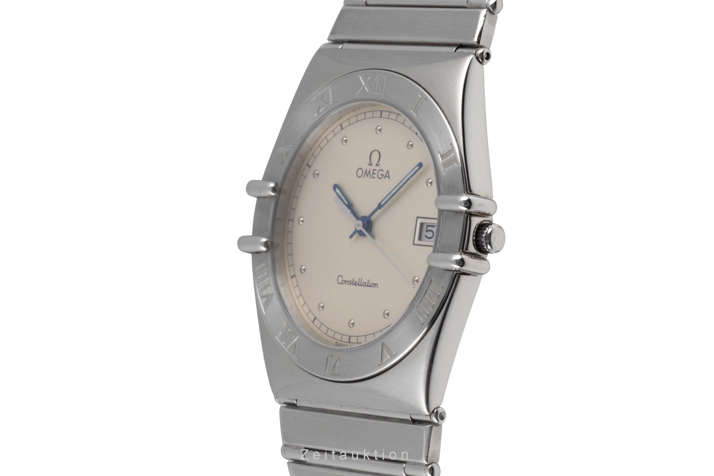 Omega Constellation acero cuarzo reloj para caballeros 396.1076  [2506704]
