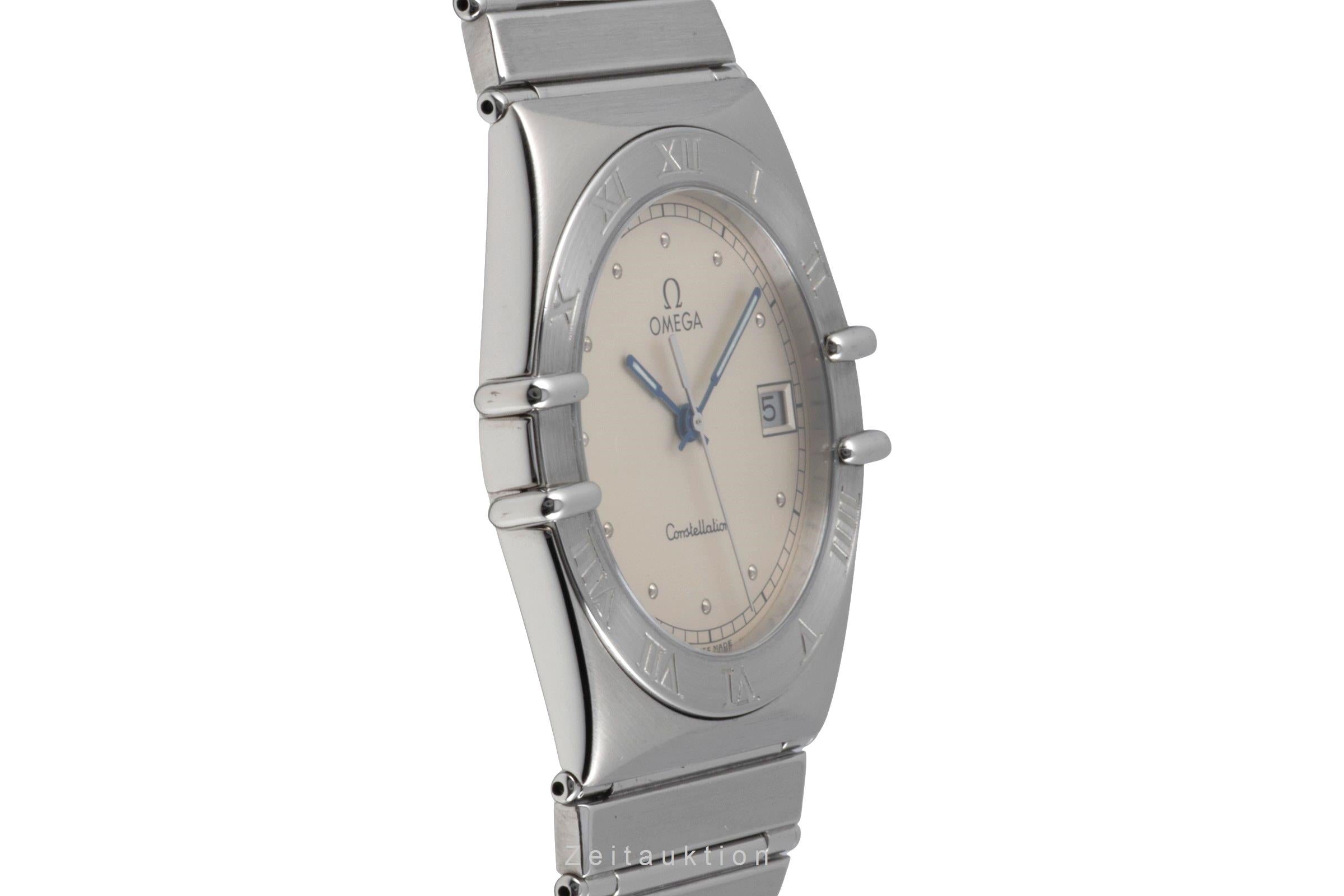 Omega Constellation acero cuarzo reloj para caballeros 396.1076  [2506704]
