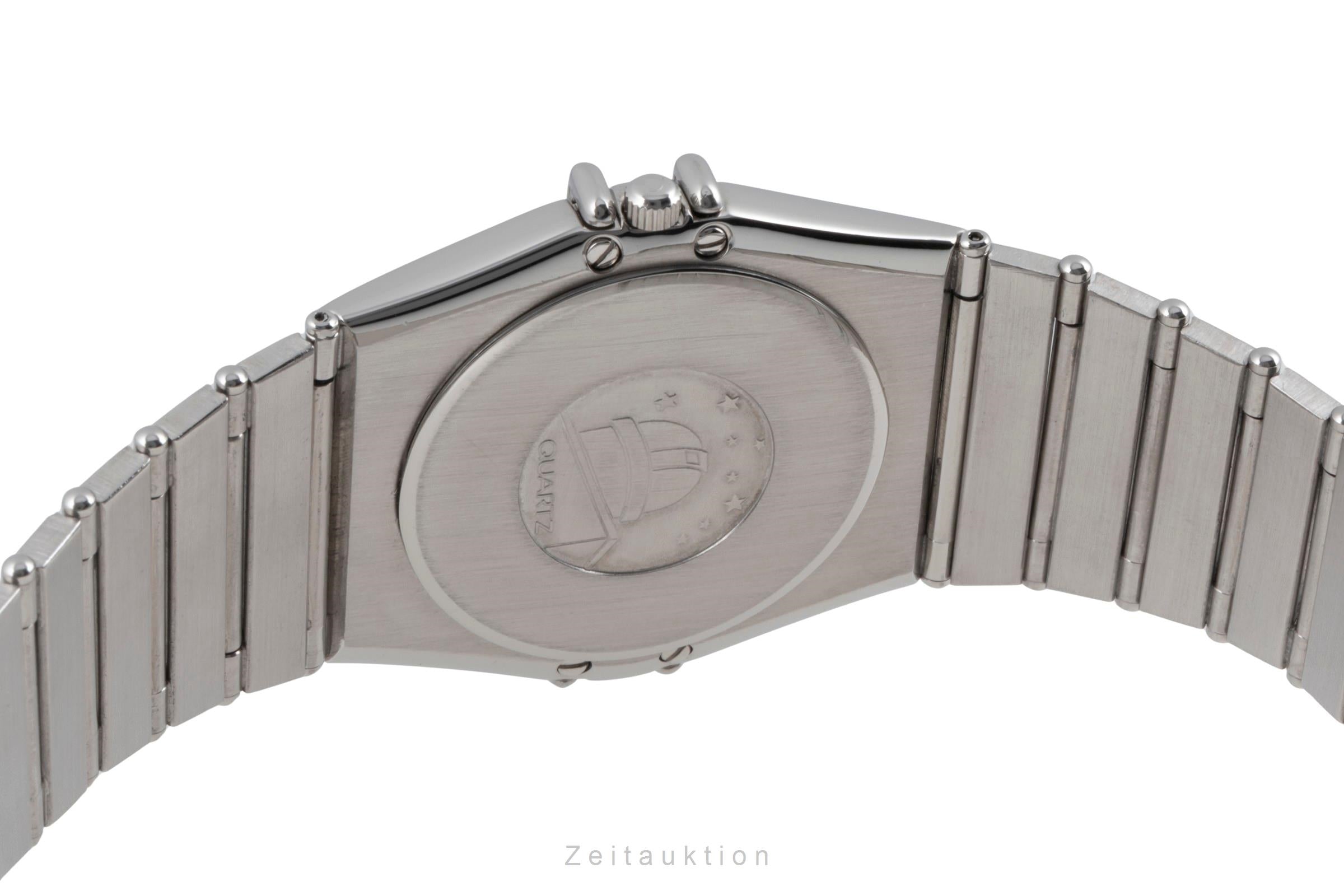 Omega Constellation acero cuarzo reloj para caballeros 396.1076  [2506704]