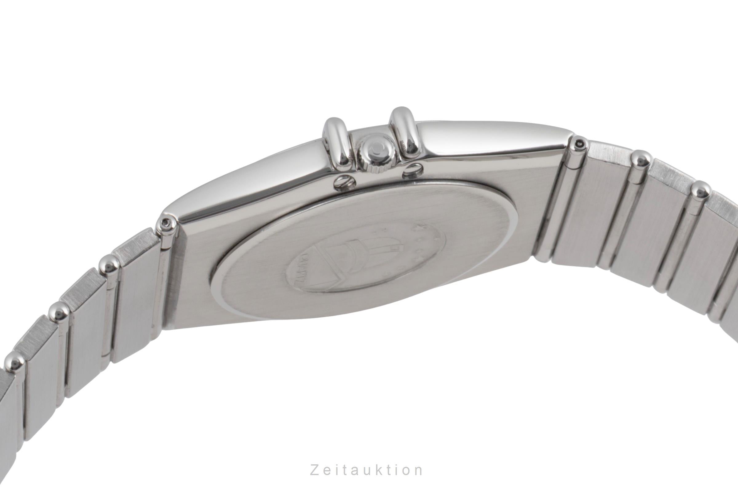 Omega Constellation acero cuarzo reloj para caballeros 396.1076  [2506704]