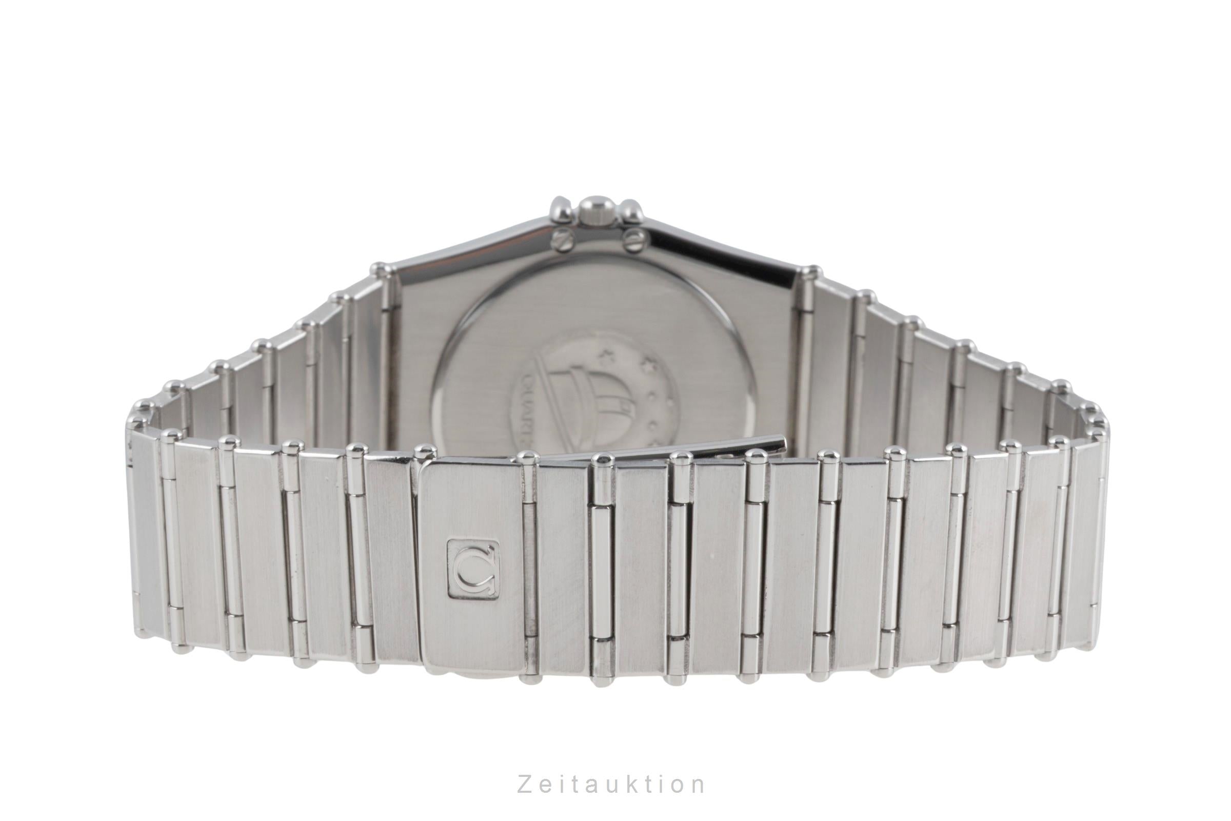Omega Constellation acero cuarzo reloj para caballeros 396.1076  [2506704]