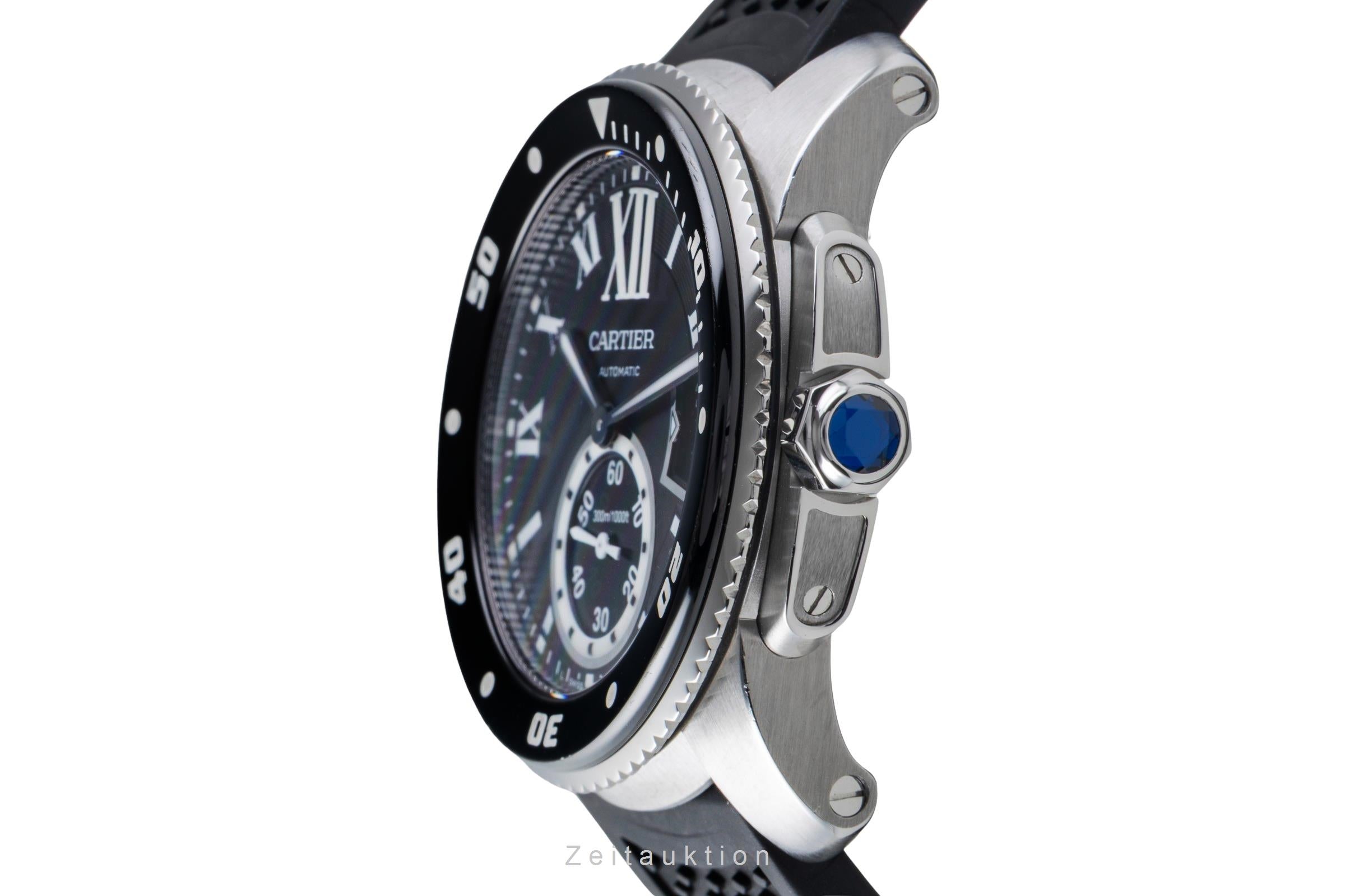 Cartier Calibre de Cartier acier automatique montre pour hommes W7100056  [2506708]