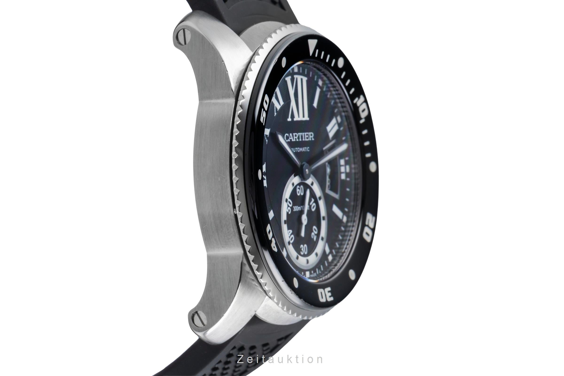 Cartier Calibre de Cartier acier automatique montre pour hommes W7100056  [2506708]