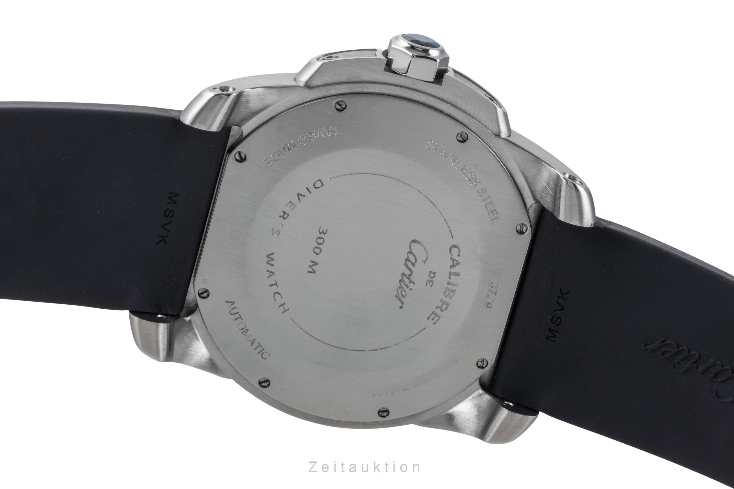 Cartier Calibre de Cartier acier automatique montre pour hommes W7100056  [2506708]