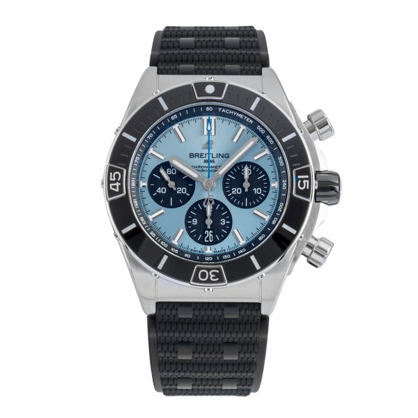 Breitling Chronomat cronografo acciaio / platino  automatismo orologio da uomo PB0136251C1S1 LP: 12650EUR  [2506709]