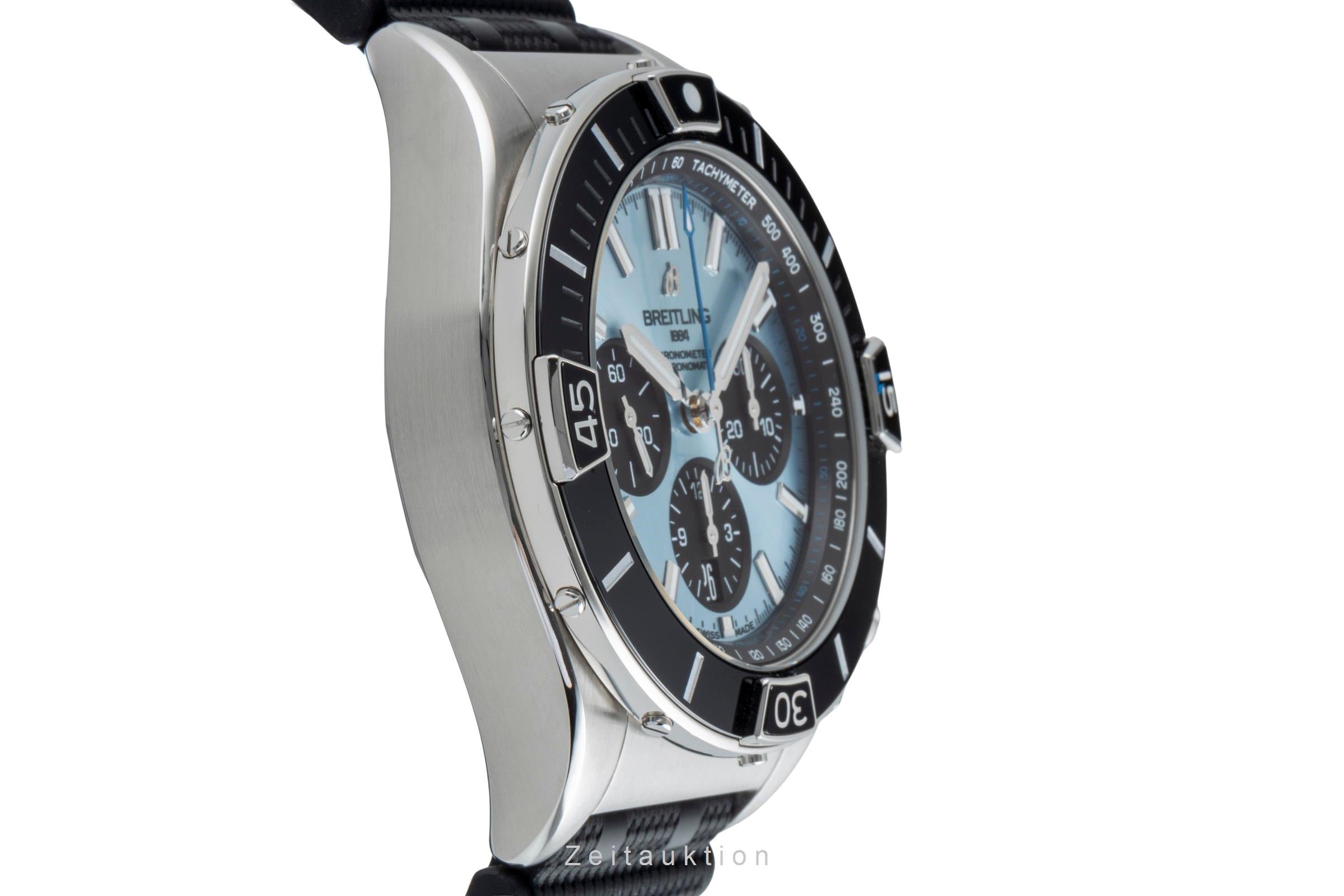 Breitling Chronomat cronografo acciaio / platino  automatismo orologio da uomo PB0136251C1S1 LP: 12650EUR  [2506709]