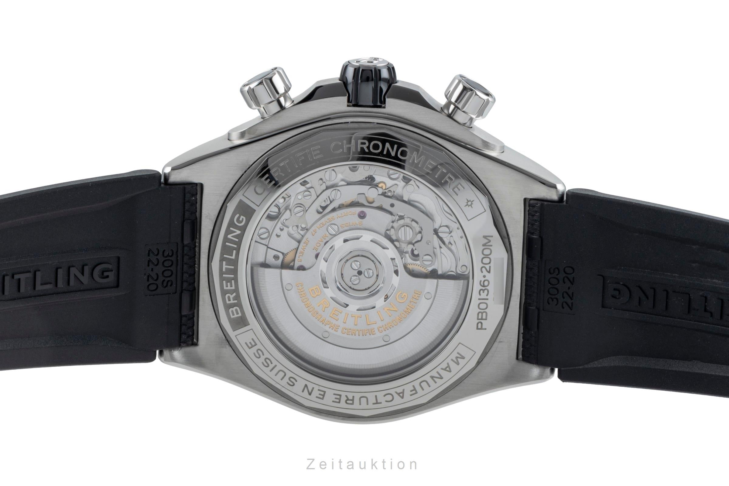 Breitling Chronomat cronografo acciaio / platino  automatismo orologio da uomo PB0136251C1S1 LP: 12650EUR  [2506709]