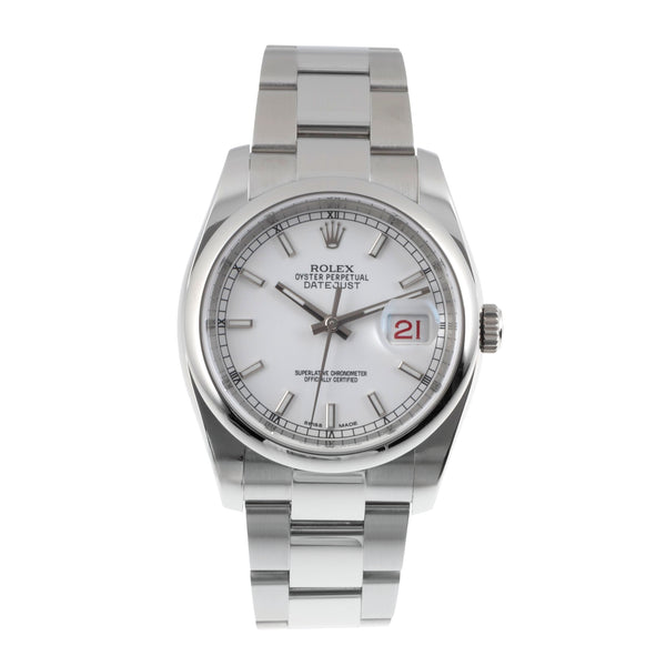 Rolex Datejust acier automatique montre pour hommes 126200  [2506715]