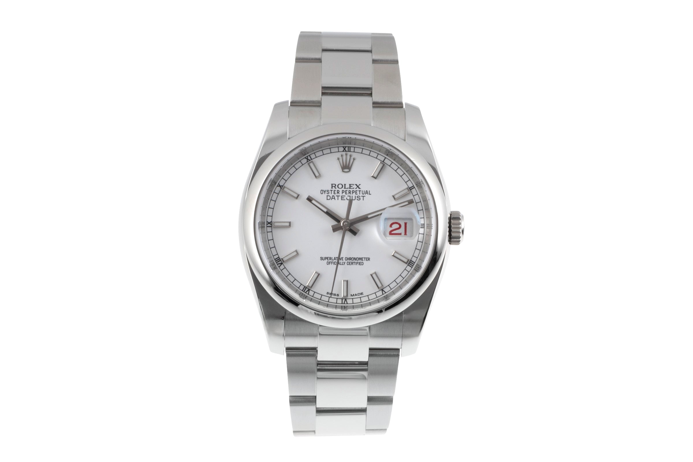 Rolex Datejust acier automatique montre pour hommes 126200  [2506715]