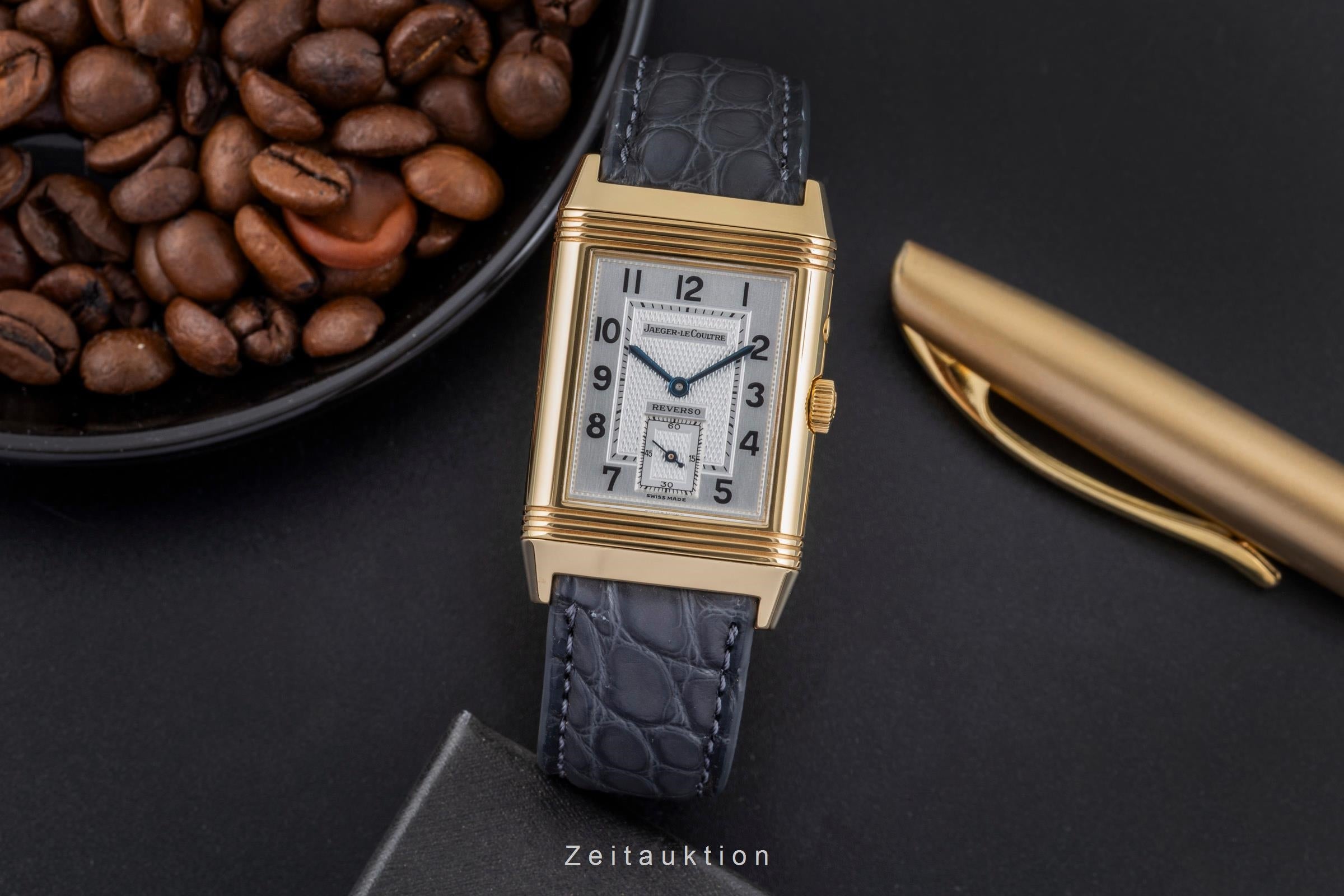 Jaeger LeCoultre Reverso oro de 18 quilates cuerda manual reloj para caballeros Q2711120  ,270.1.54  [2506716]